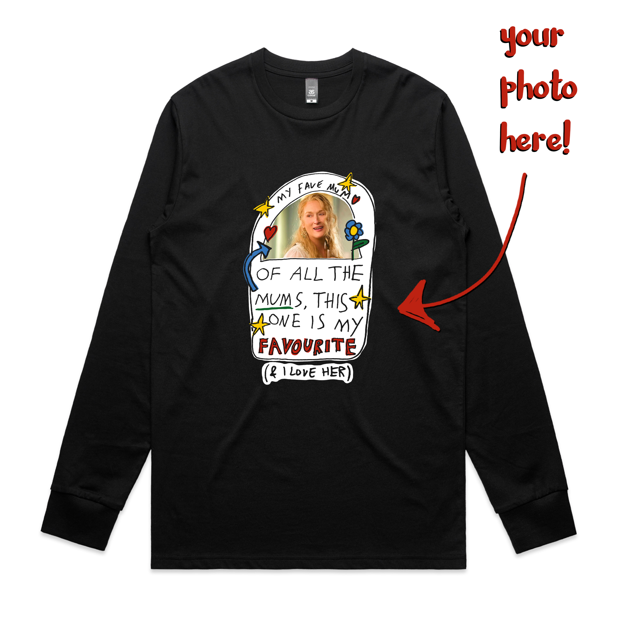Custom Favourite Mum Tee