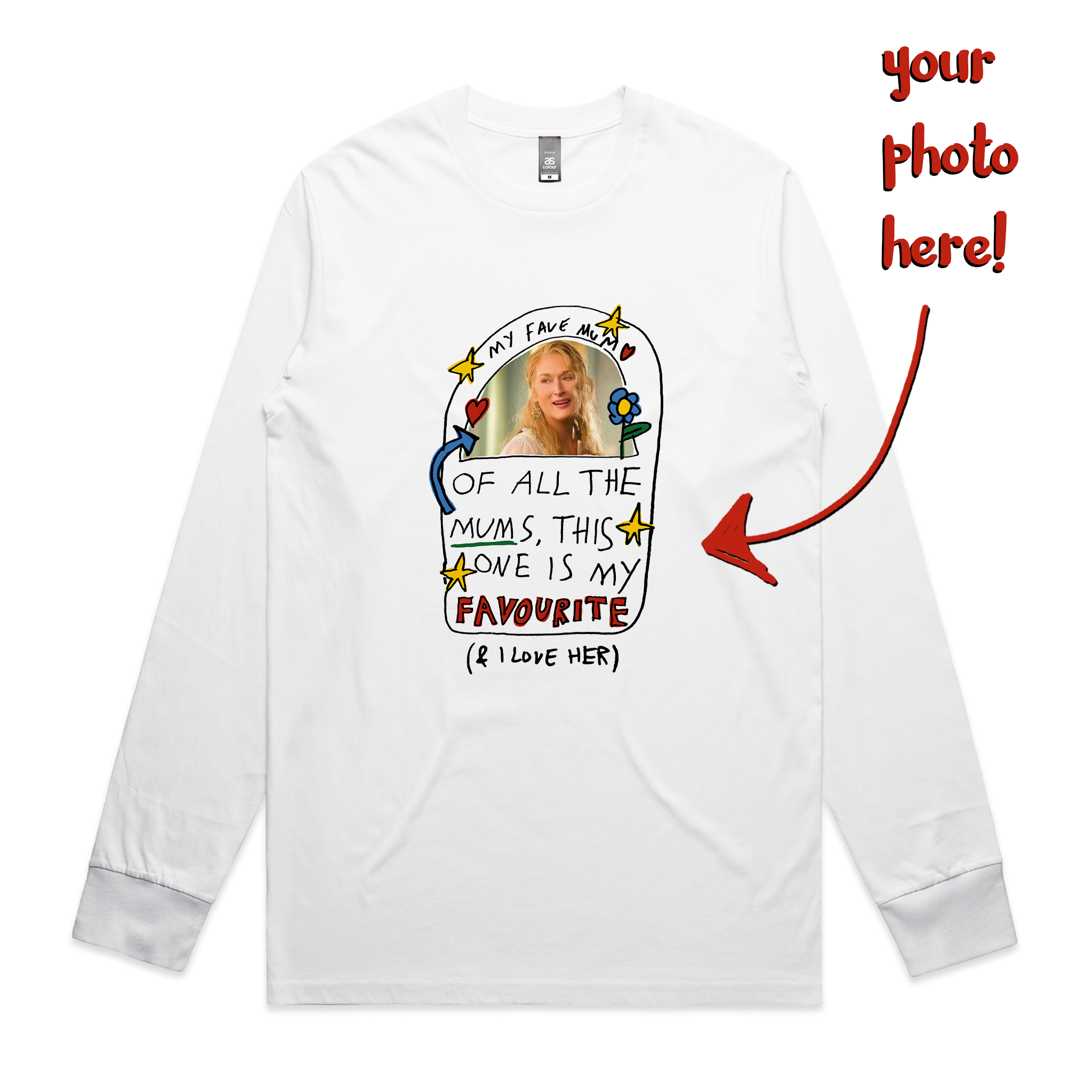 Custom Favourite Mum Tee