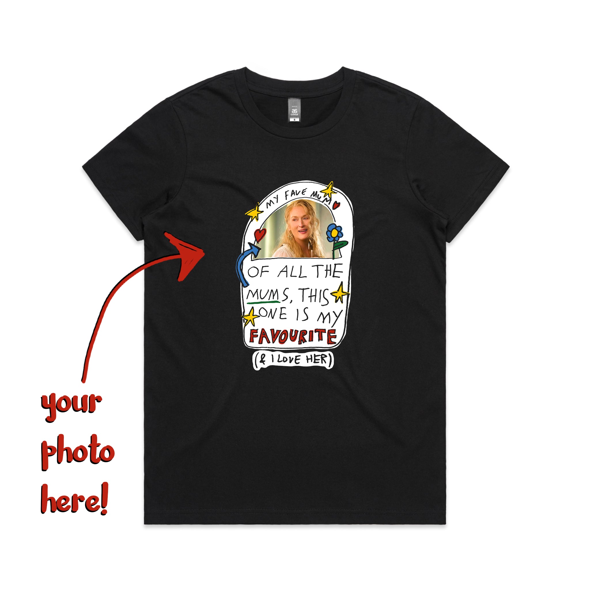 Custom Favourite Mum Tee