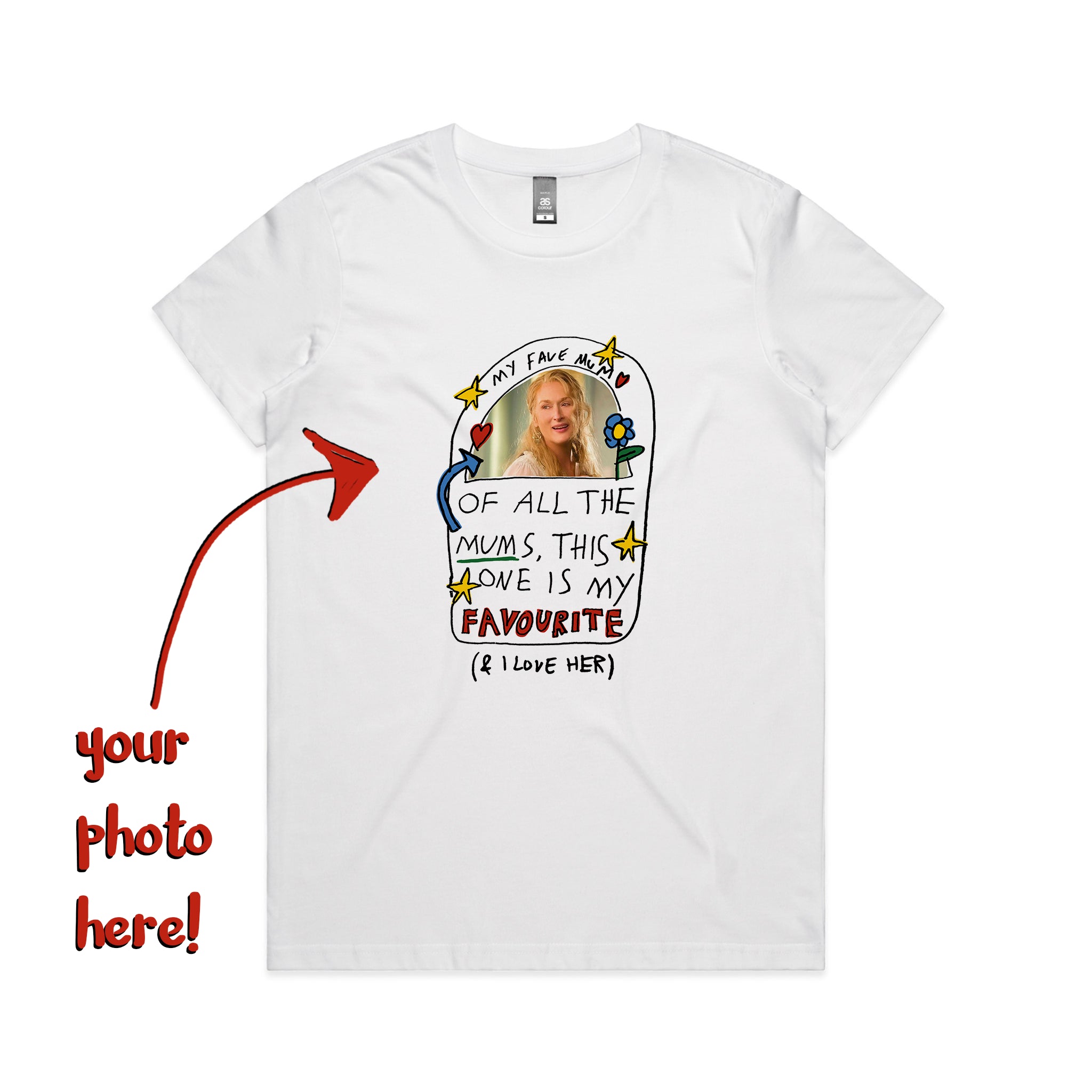 Custom Favourite Mum Tee
