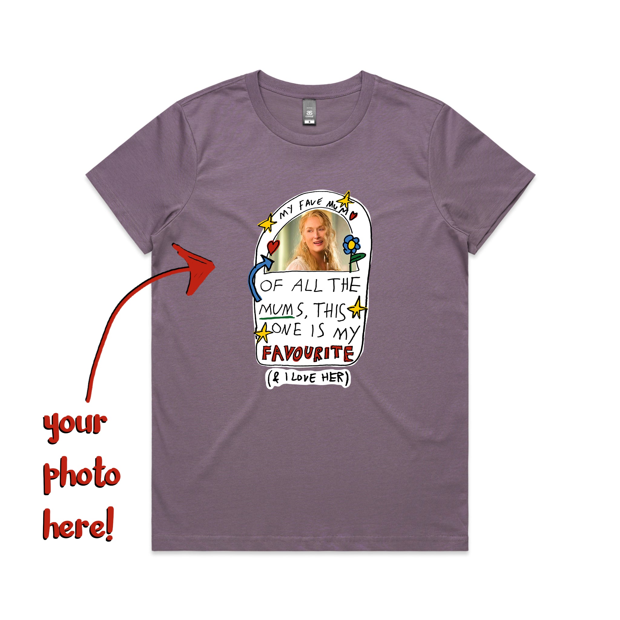 Custom Favourite Mum Tee