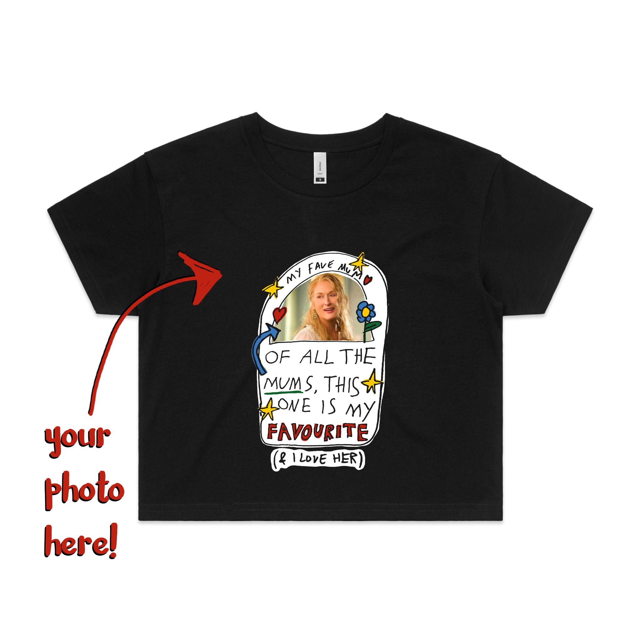 Custom Favourite Mum Tee