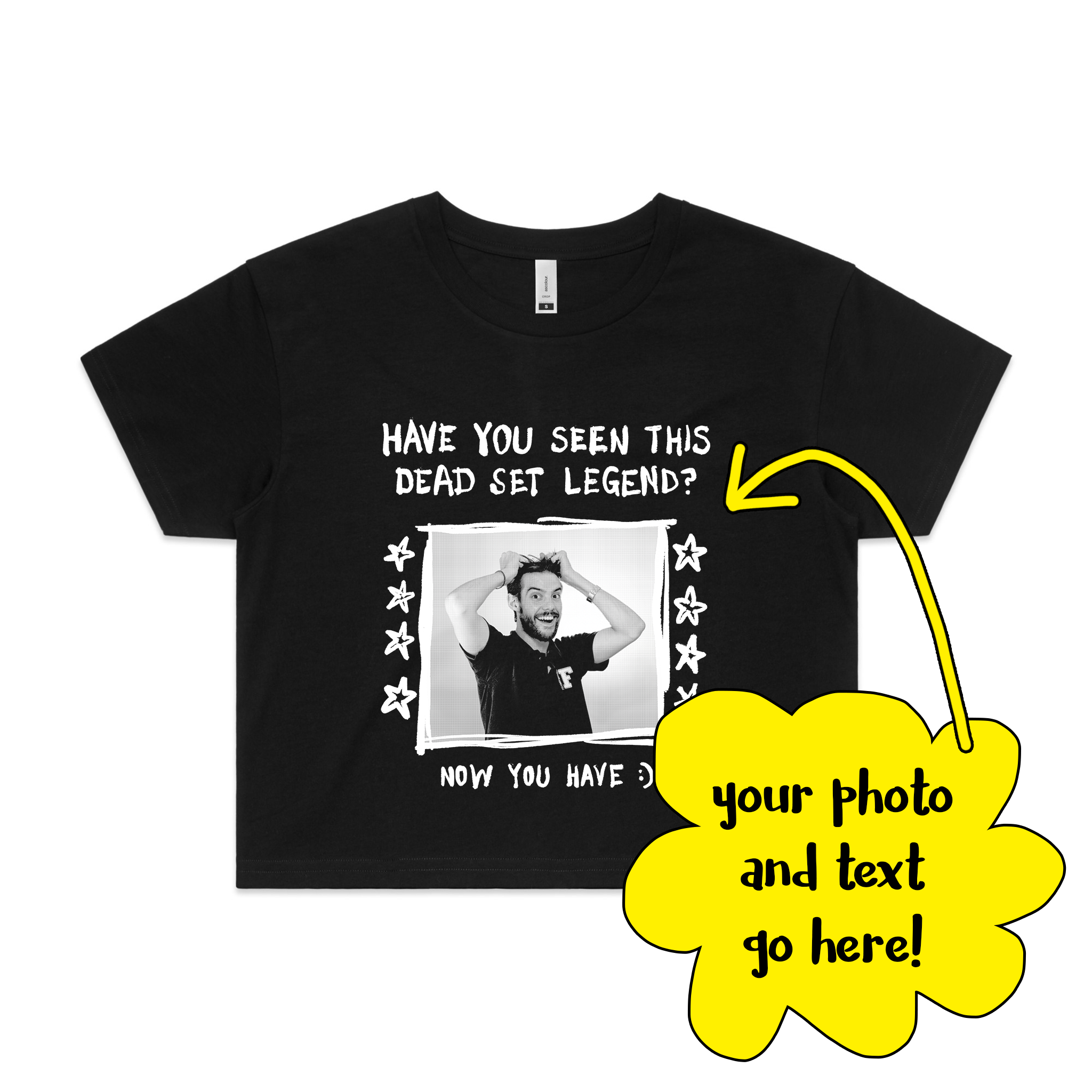 Custom Missing Poster Tee