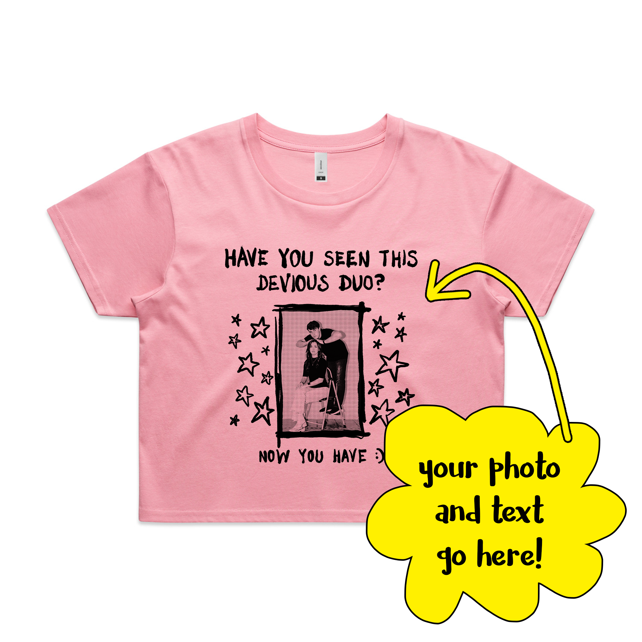 Custom Missing Poster Tee