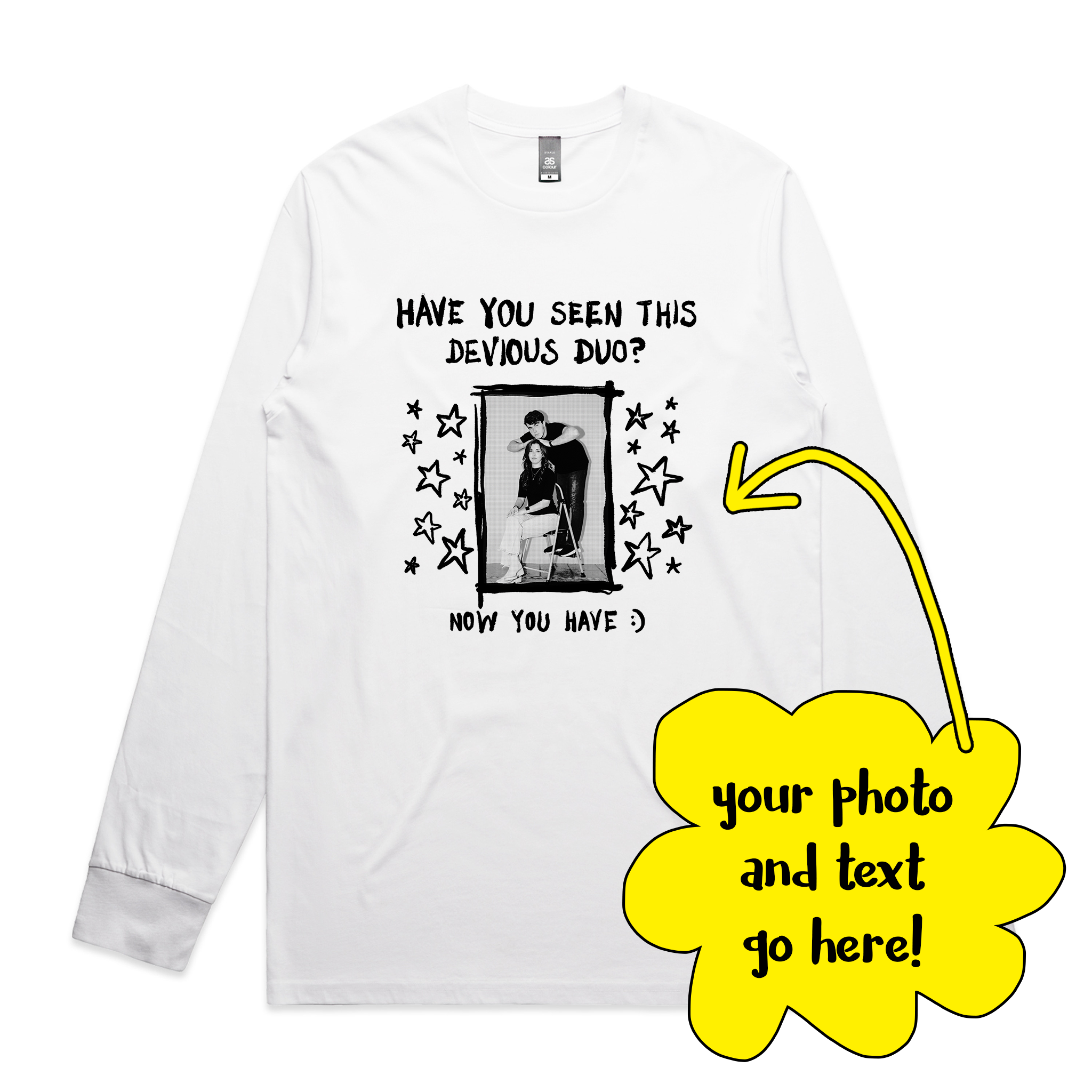Custom Missing Poster Tee