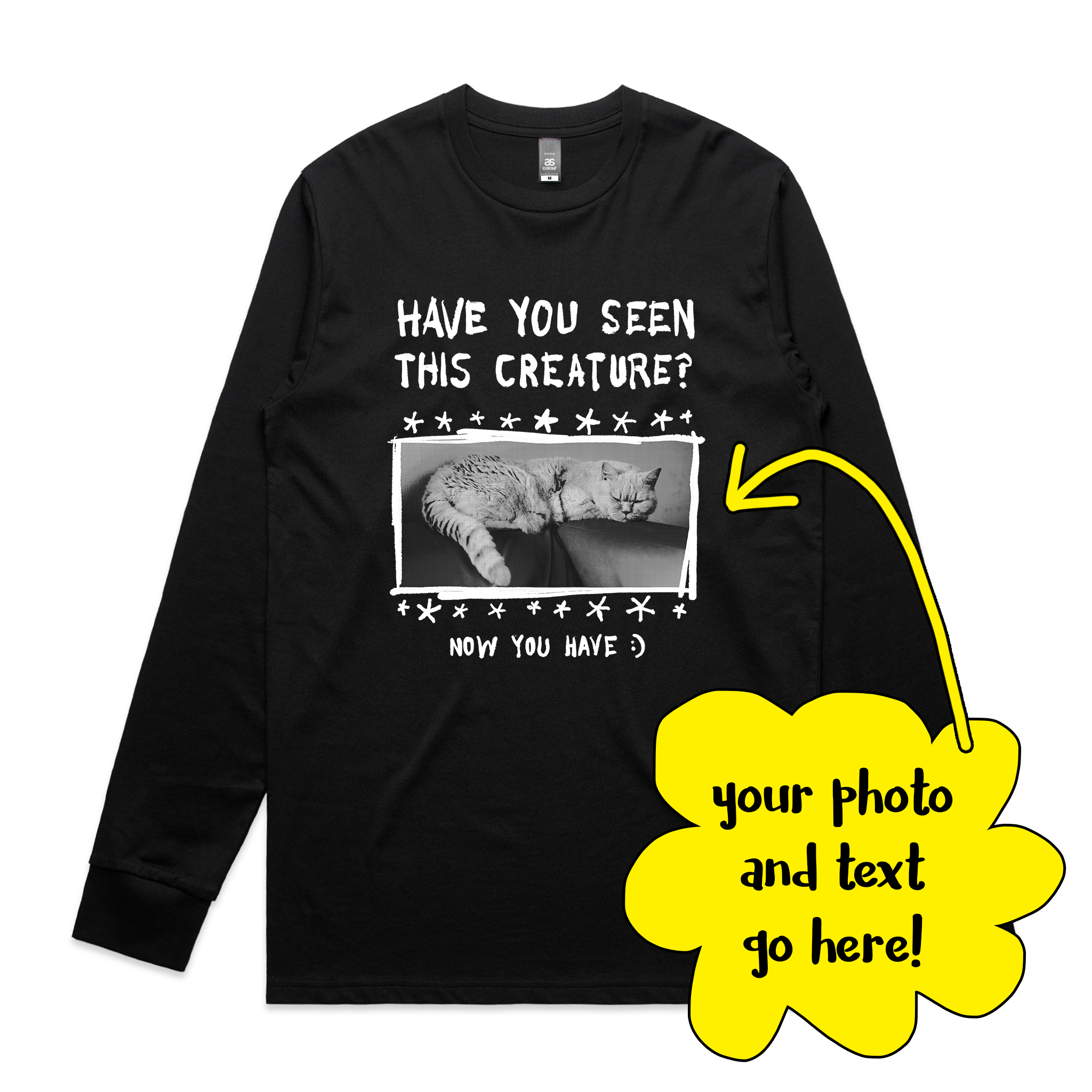 Custom Missing Poster Tee