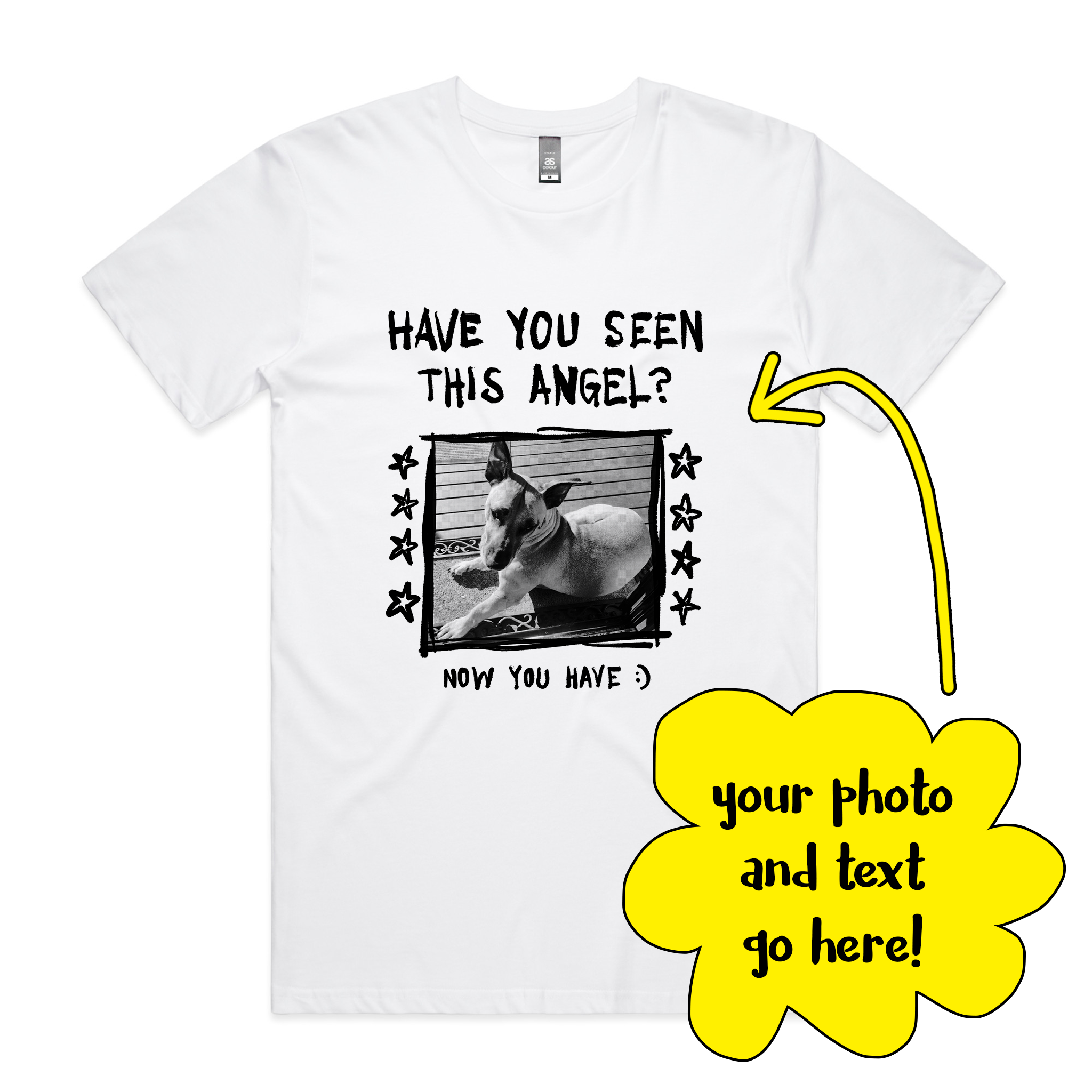 Custom Missing Poster Tee
