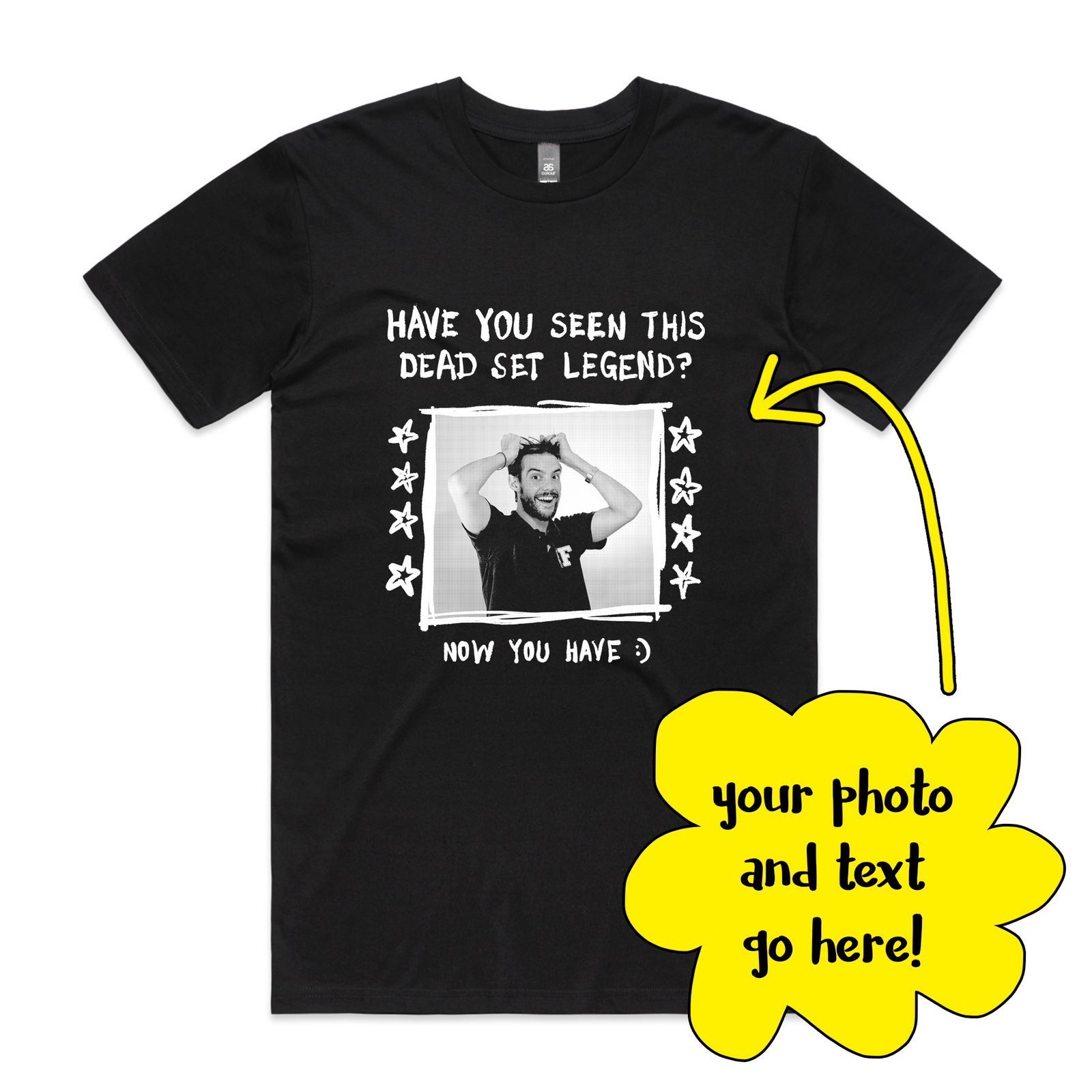 Custom Missing Poster Tee