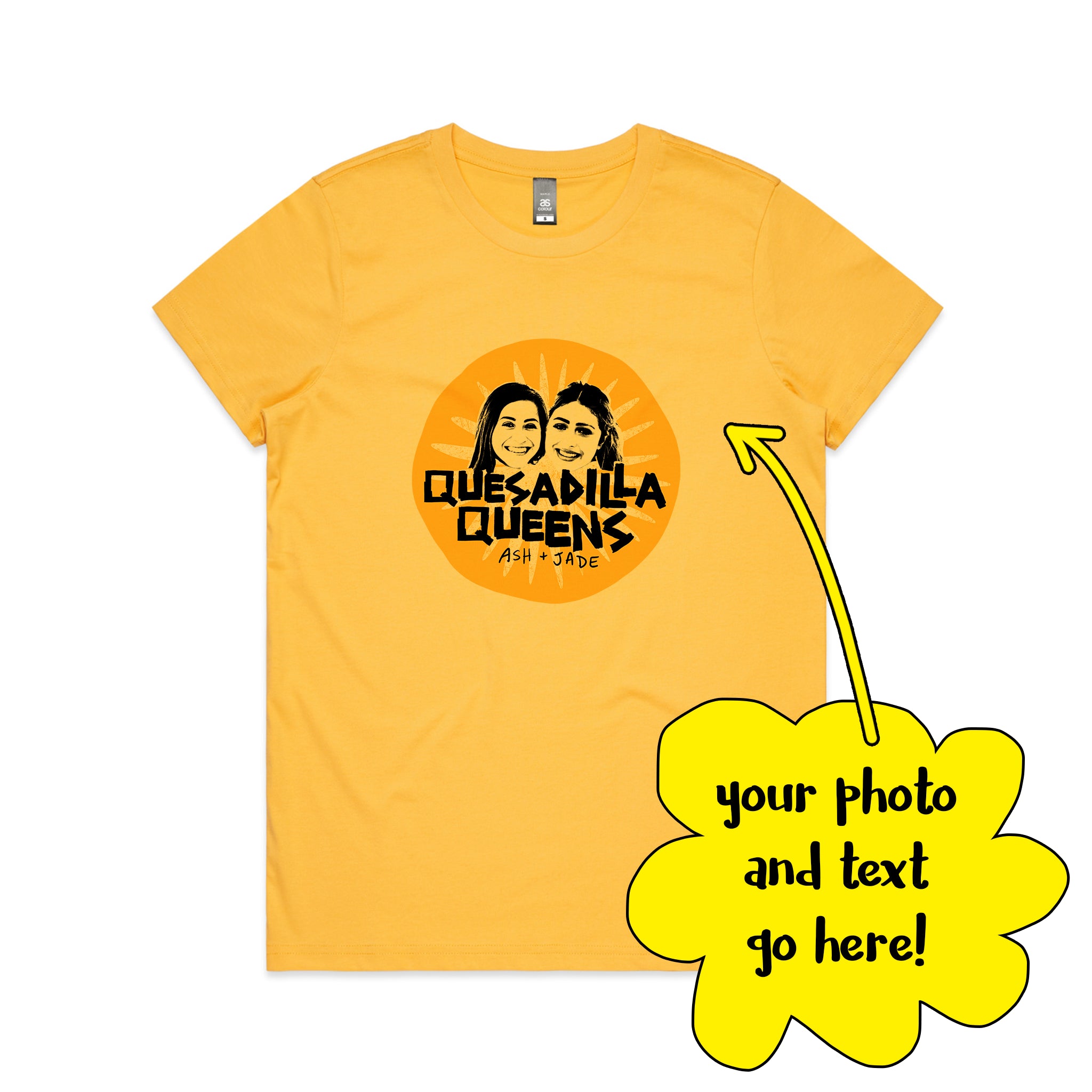 Custom Quesadilla Queens Tee