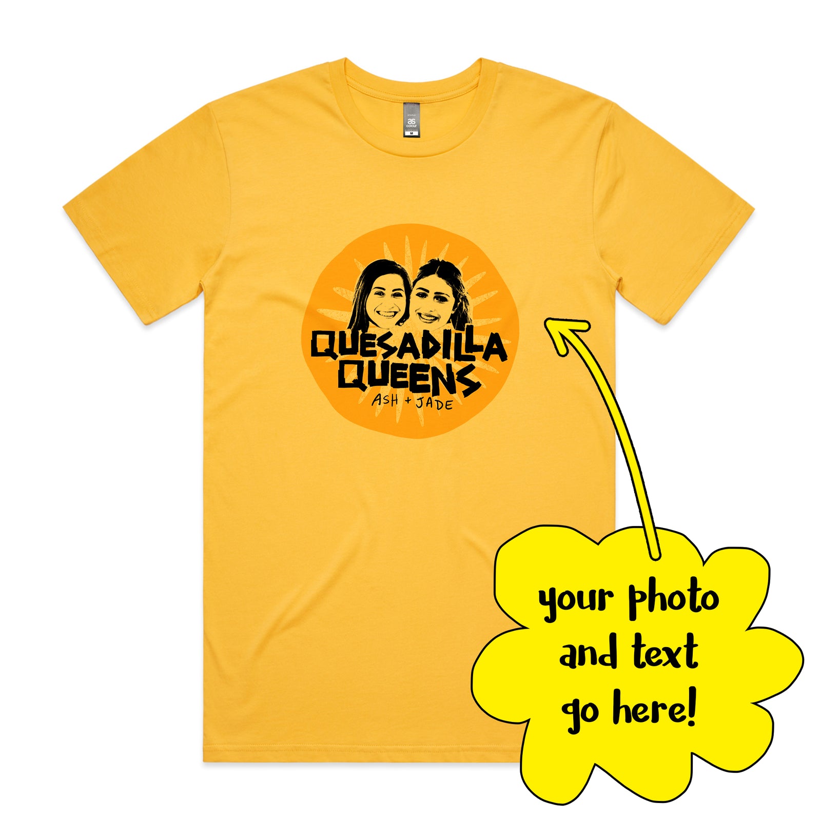 Custom Quesadilla Queens Tee