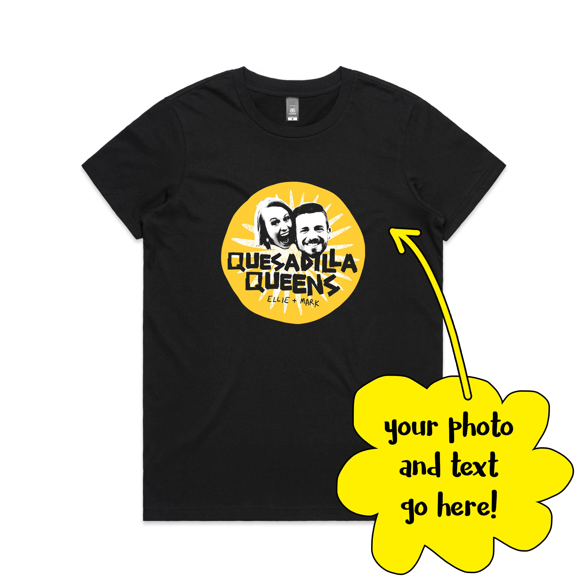 Custom Quesadilla Queens Tee