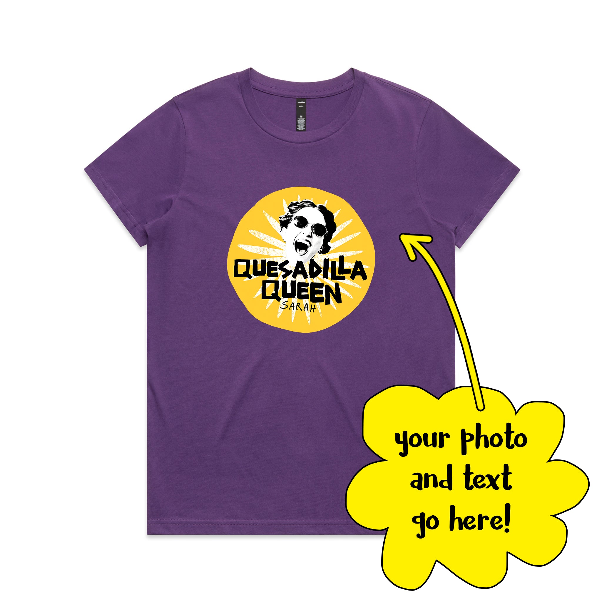 Custom Quesadilla Queens Tee