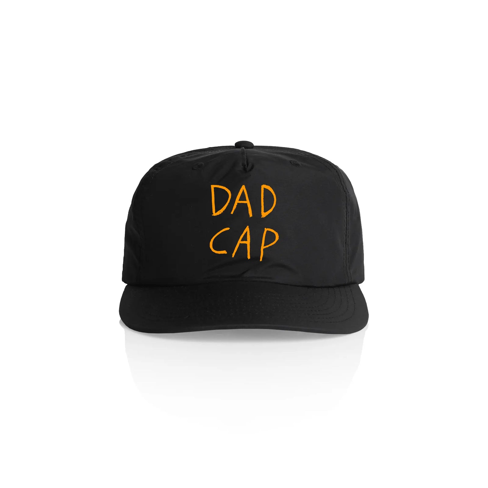 dad hat by lonely kids club front profile in black