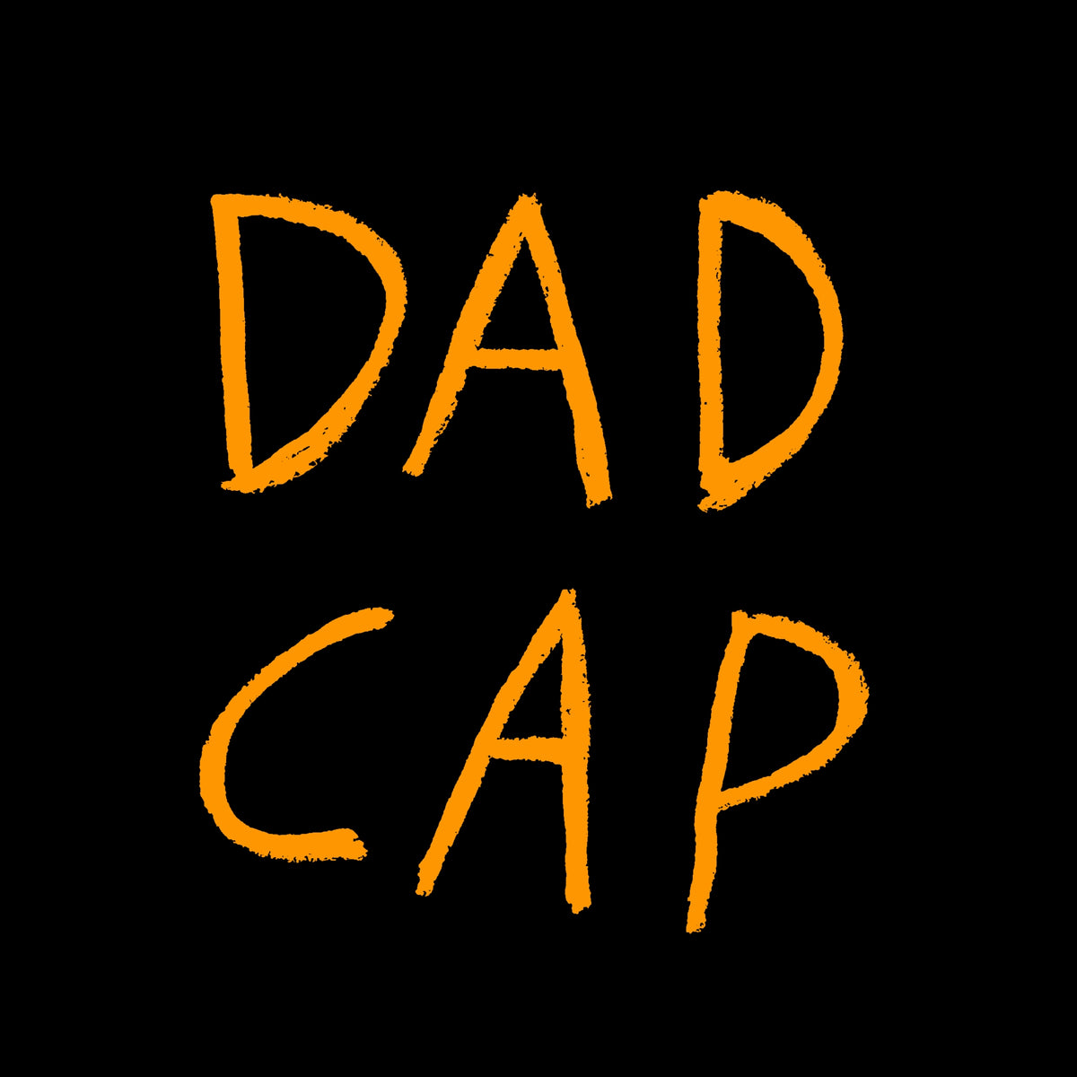 Dad Cap design, artwork by Warwick Levy for Lonely Kids Club