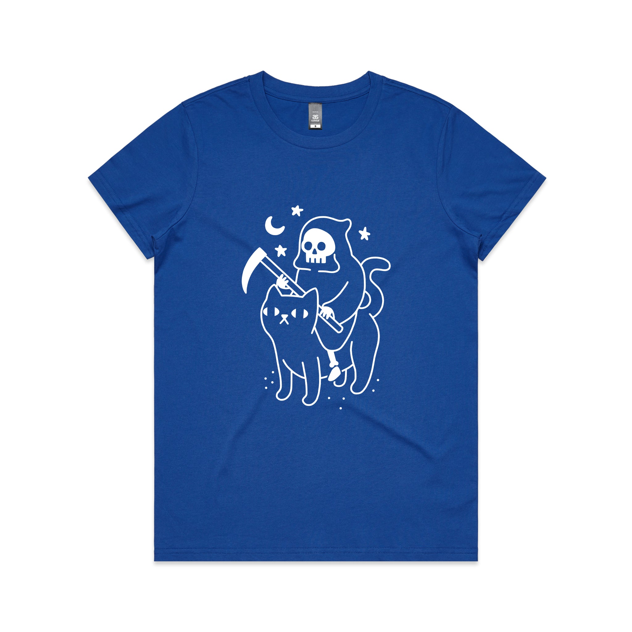 Death Rides A Cat Tee