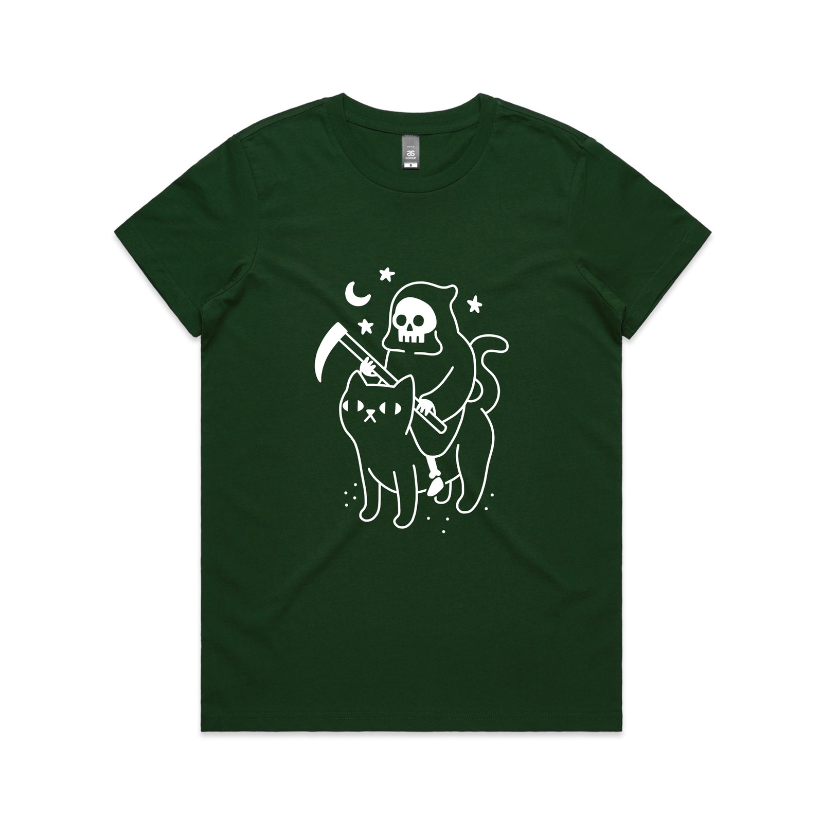 Death Rides A Cat Tee
