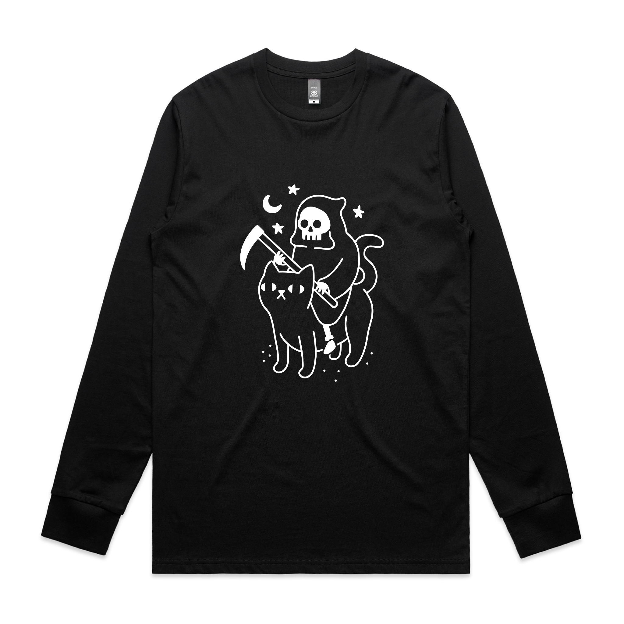 Death Rides A Cat Tee
