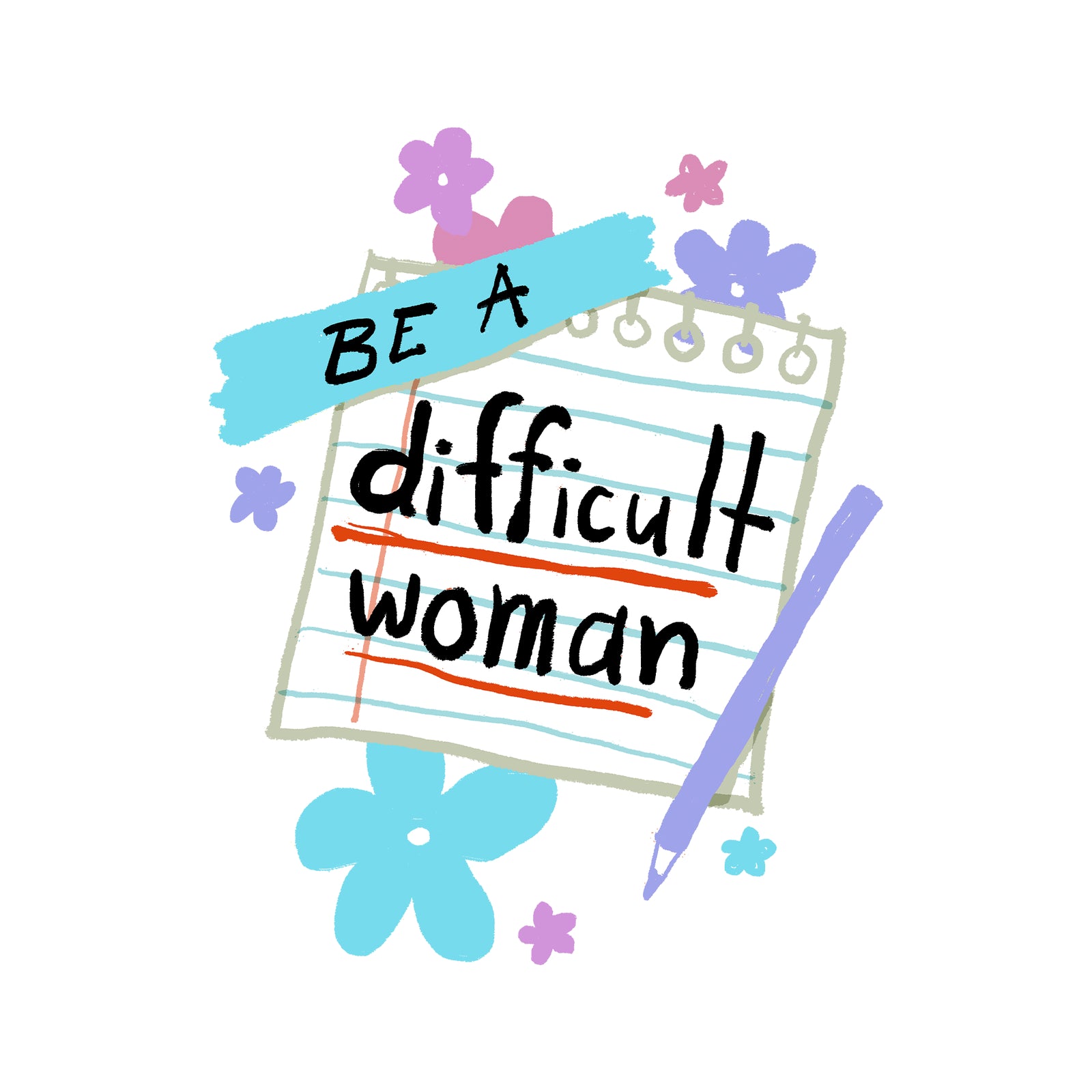 Difficult Woman Tee