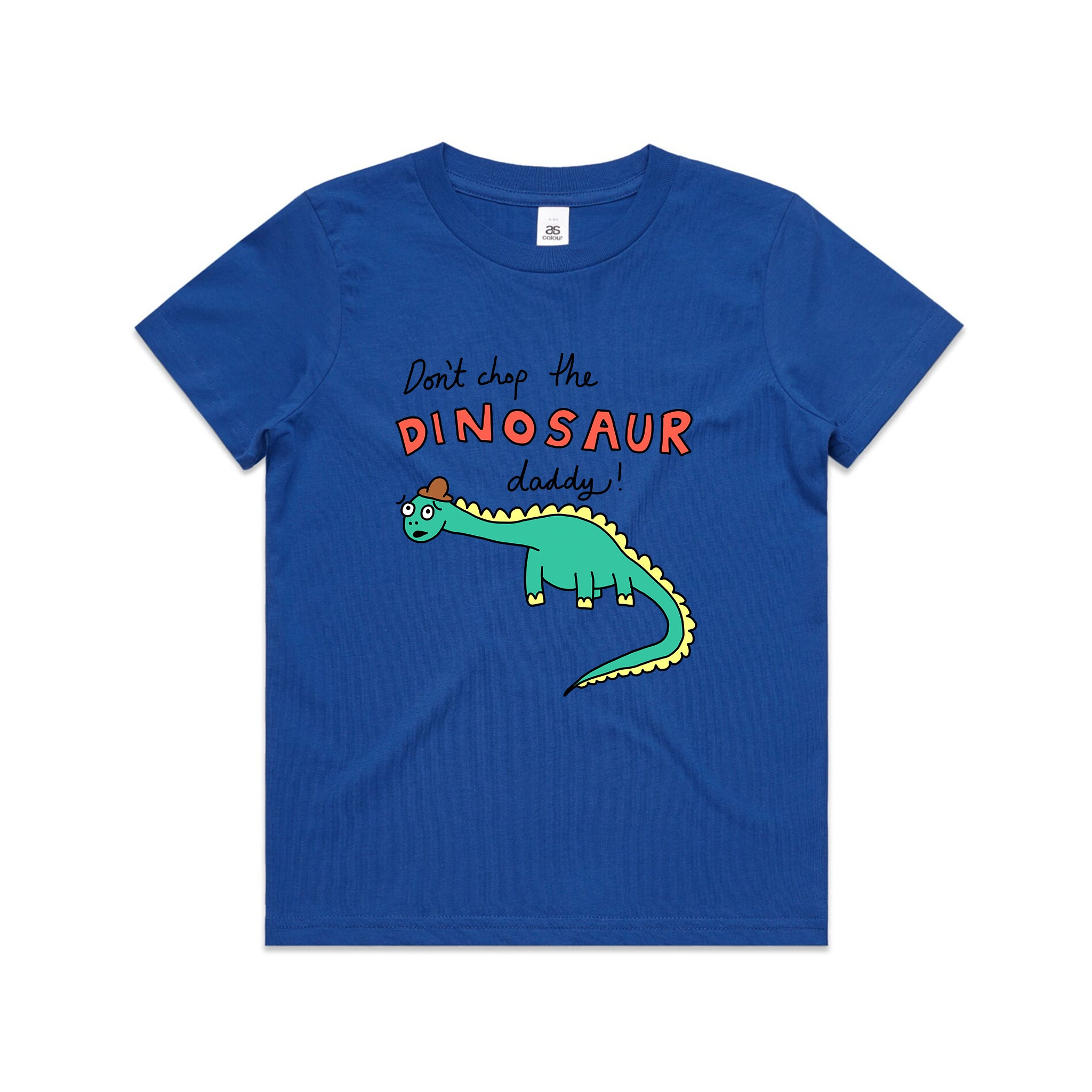 Don't Chop The Dinosaur Kids Tee