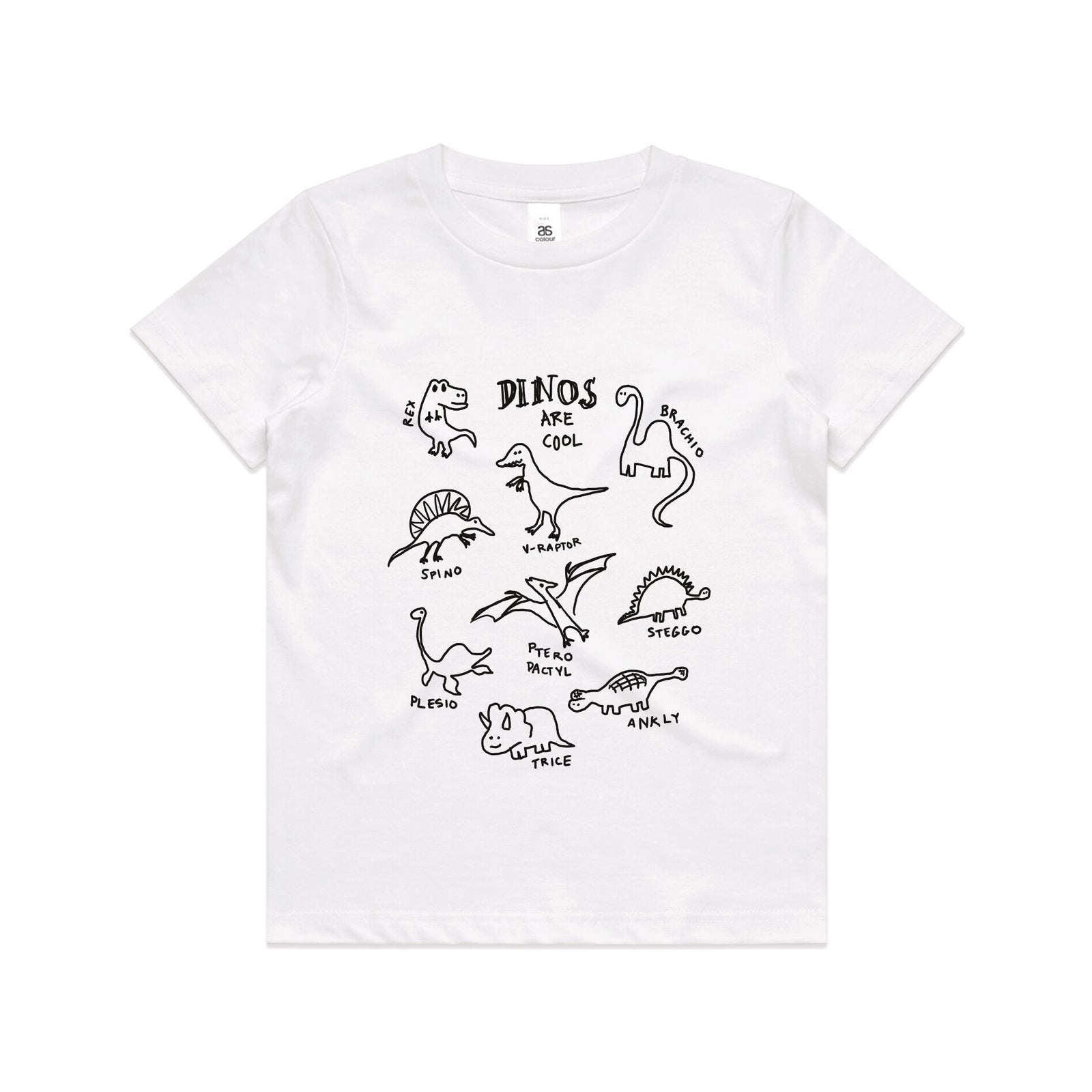 Dinos Are Cool Kids Tee