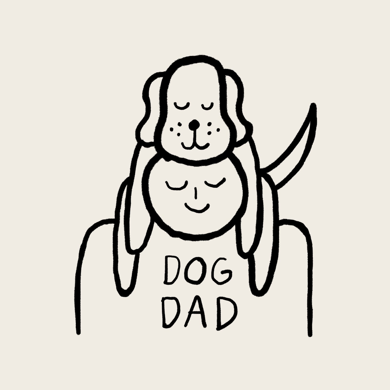 Dog Dad Tote