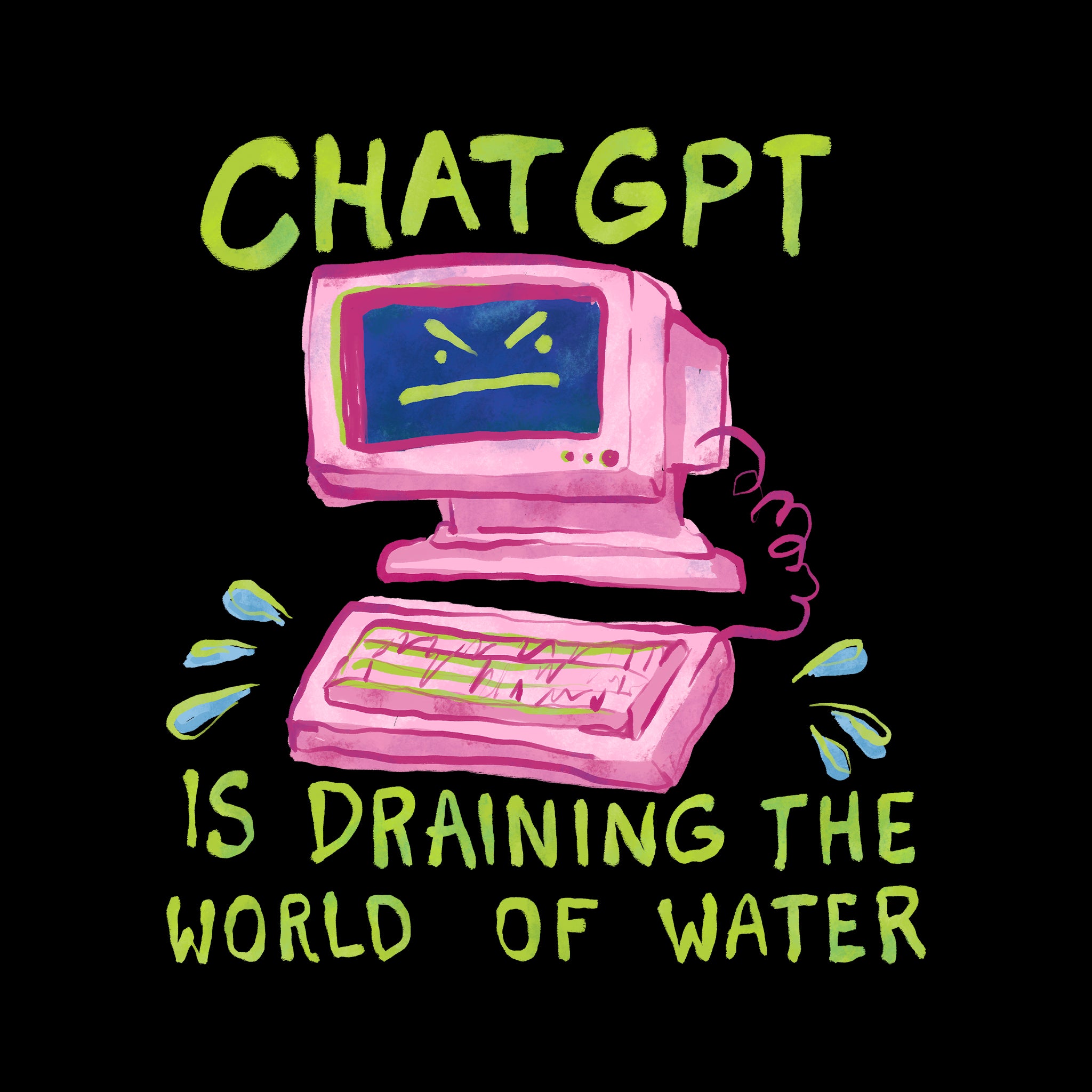Draining The World Tee