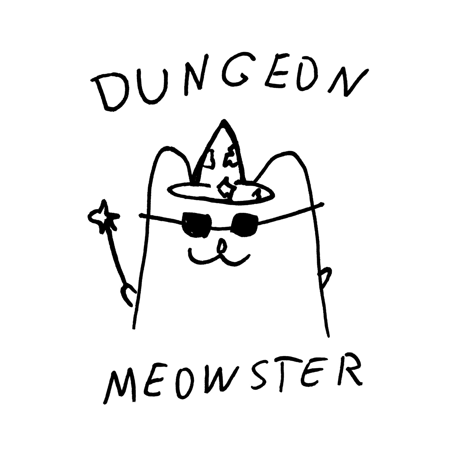 Dungeon Meowster Tee