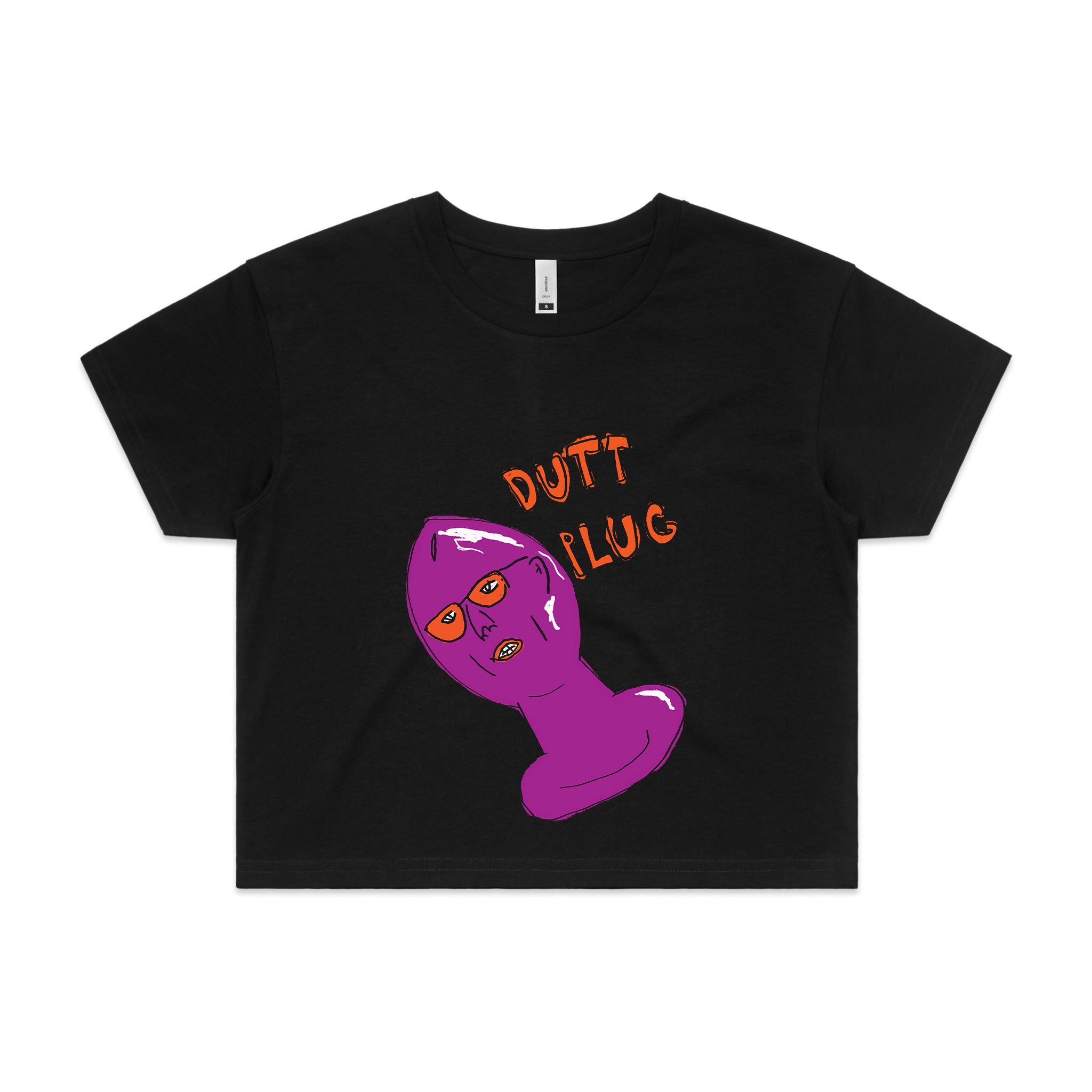 Dutt Plug T-shirt by Lonely Kids Club. Printed on premium 100% cotton shirts in Sydney.