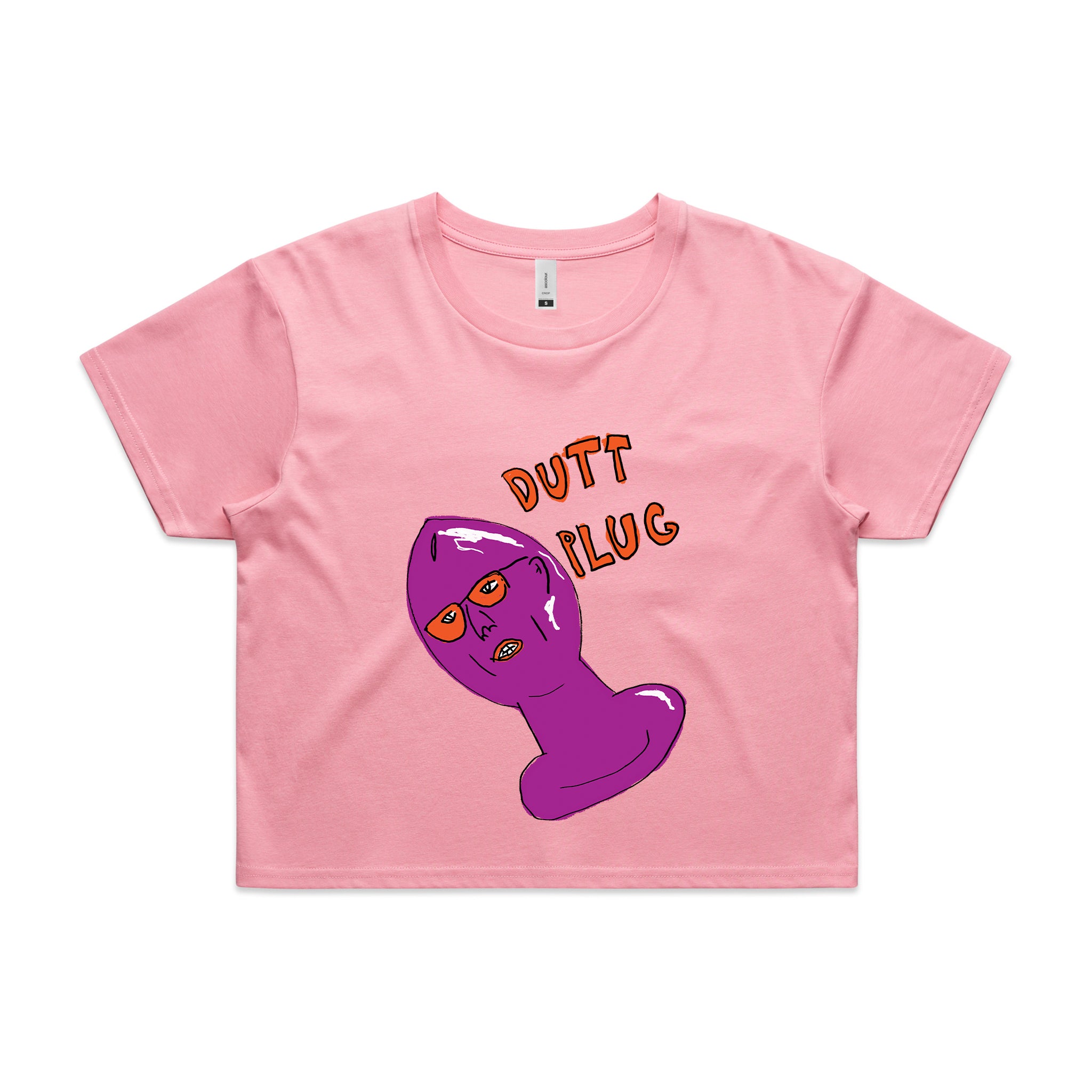 Dutt Plug T-shirt by Lonely Kids Club. Printed on premium 100% cotton shirts in Sydney.