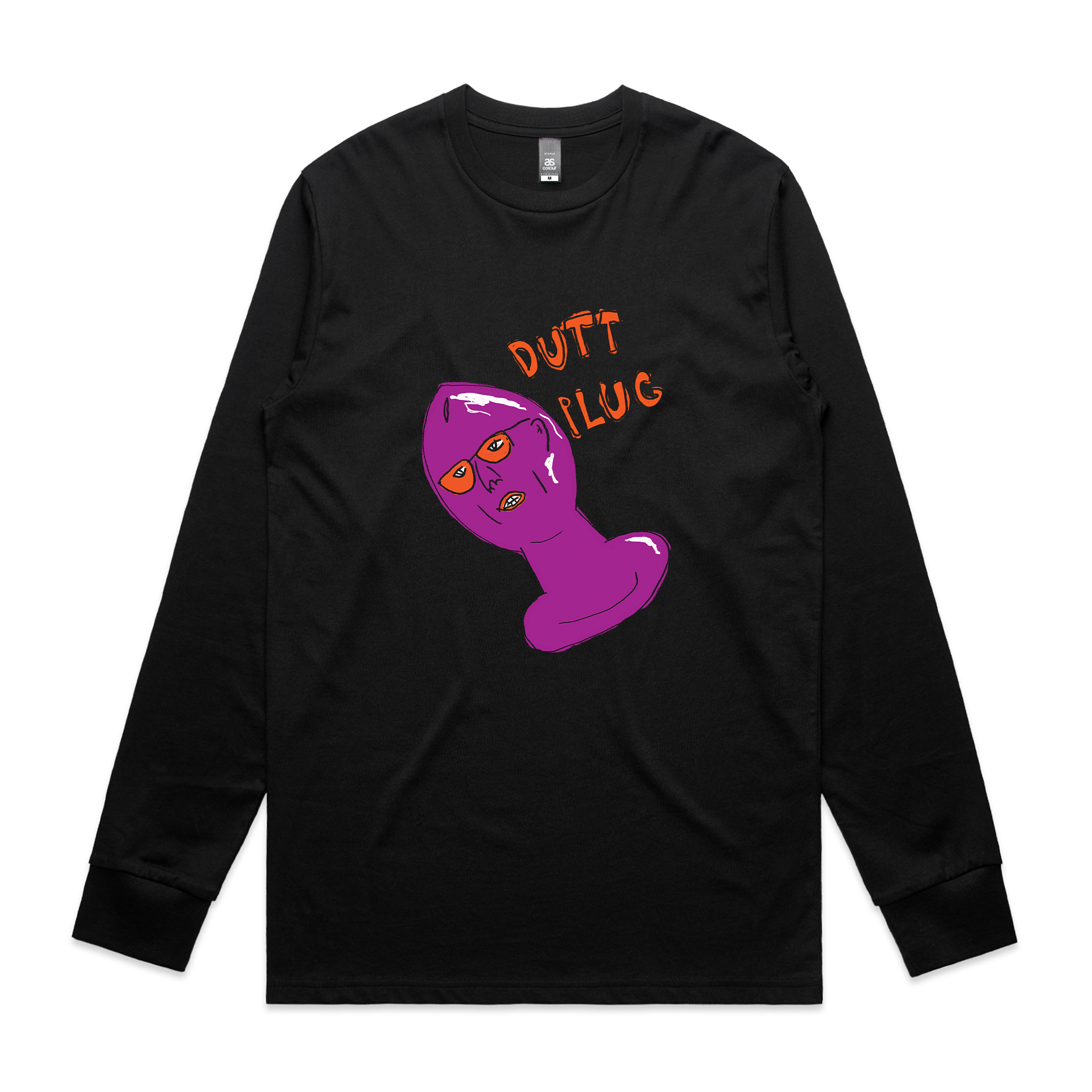 Dutt Plug T-shirt by Lonely Kids Club. Printed on premium 100% cotton shirts in Sydney.