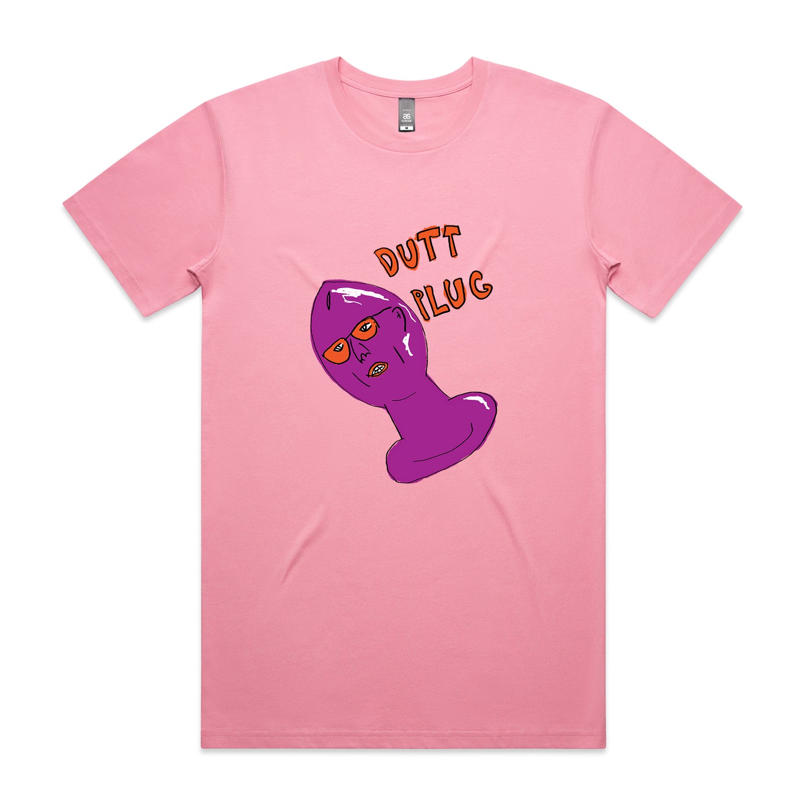Dutt Plug T-shirt by Lonely Kids Club. Printed on premium 100% cotton shirts in Sydney.