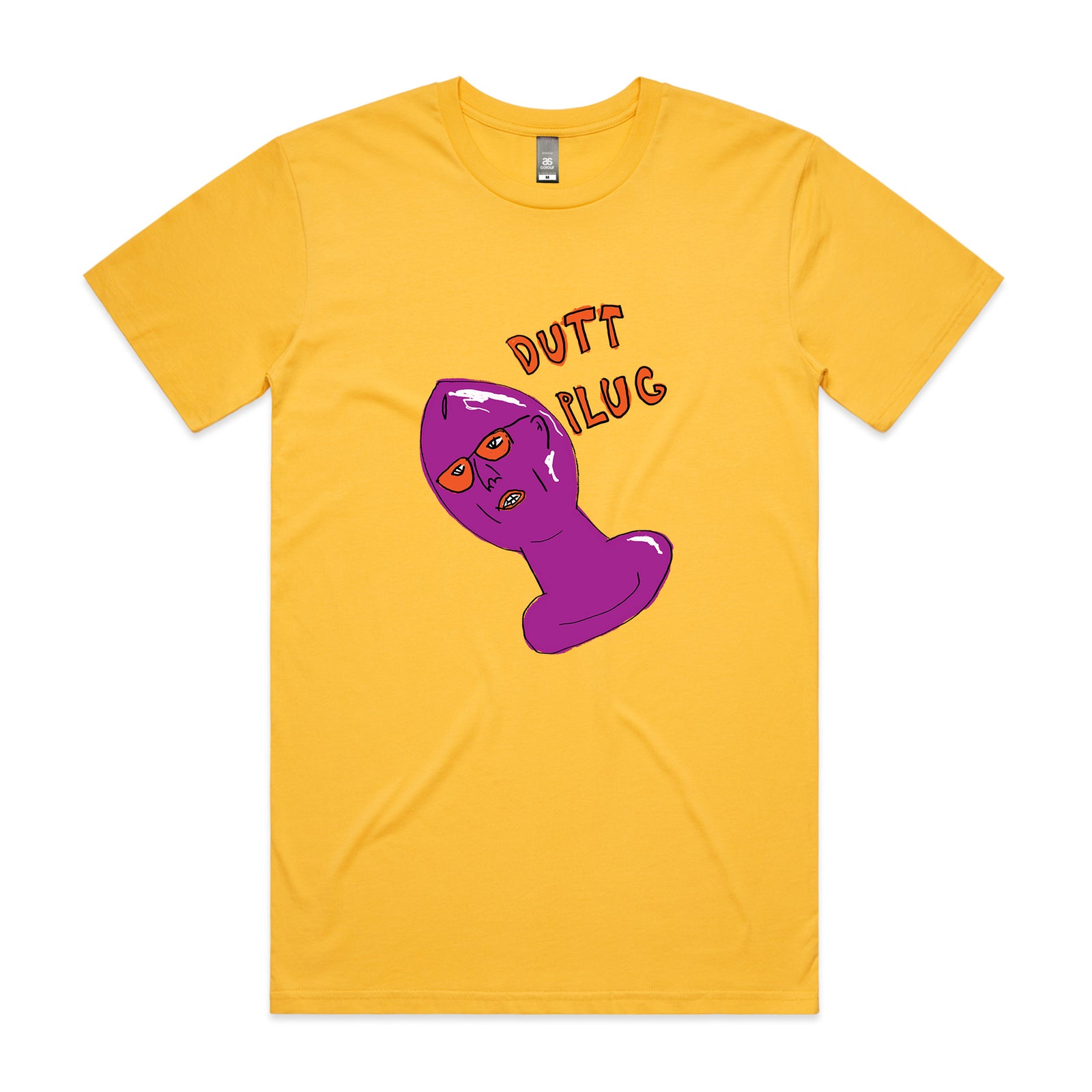 Dutt Plug T-shirt by Lonely Kids Club. Printed on premium 100% cotton shirts in Sydney.