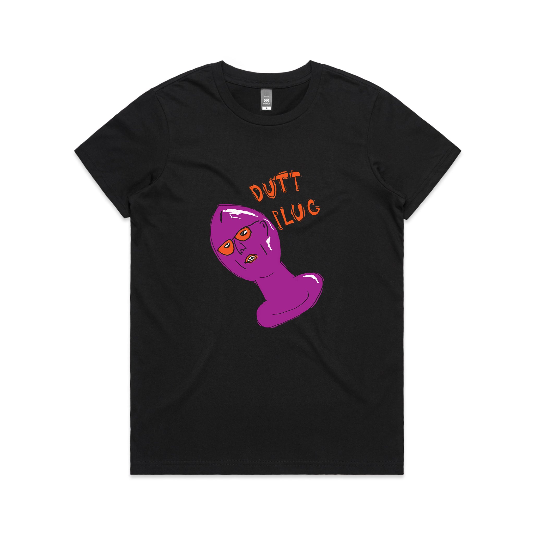 Dutt Plug T-shirt by Lonely Kids Club. Printed on premium 100% cotton shirts in Sydney.