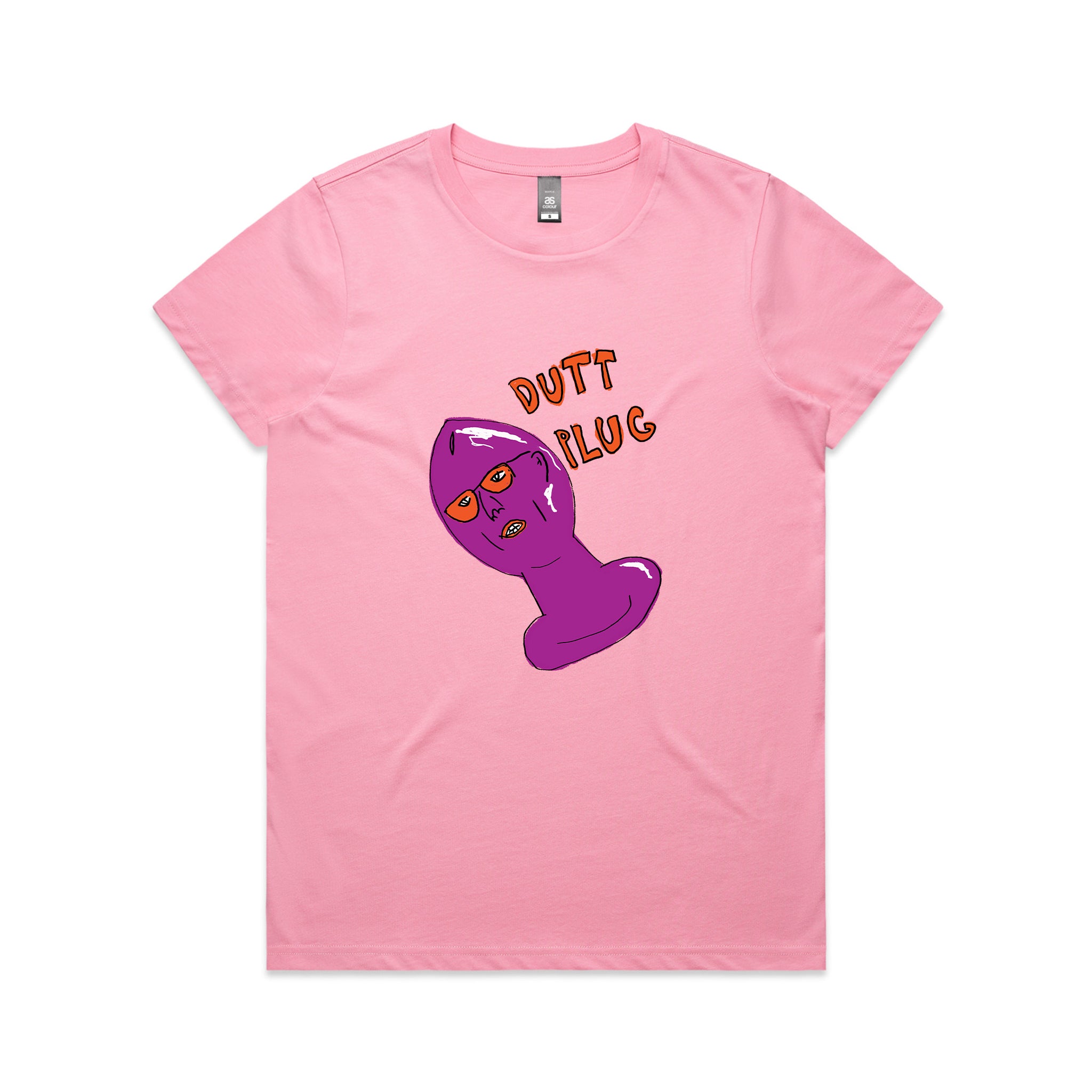 Dutt Plug T-shirt by Lonely Kids Club. Printed on premium 100% cotton shirts in Sydney.