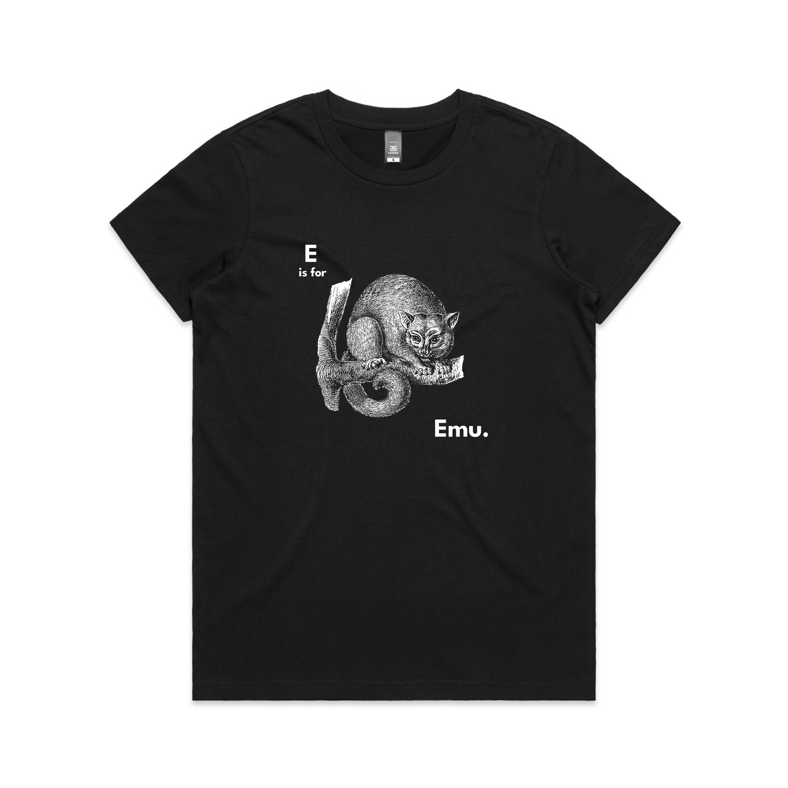 E Is For Emu Tee