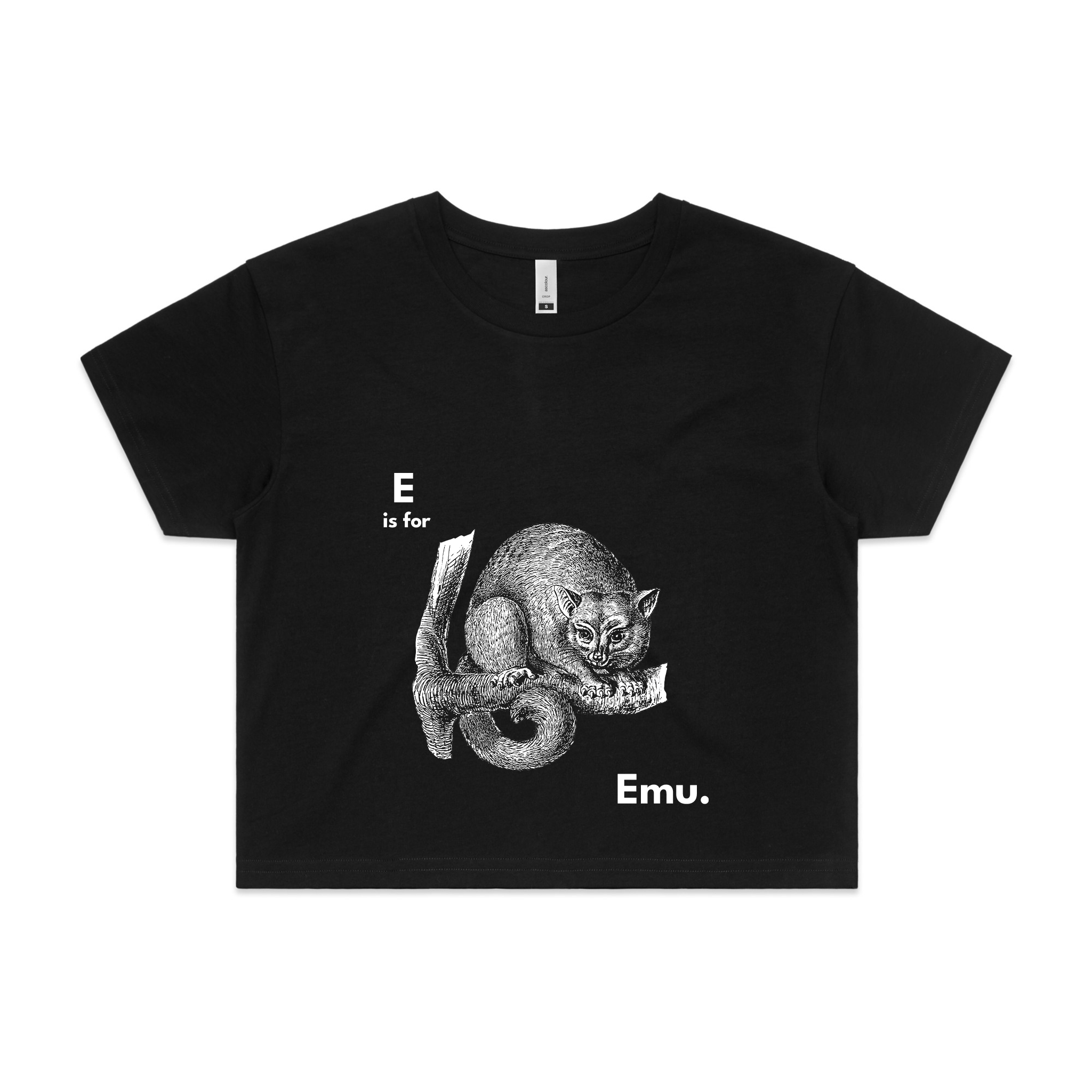 E Is For Emu Tee