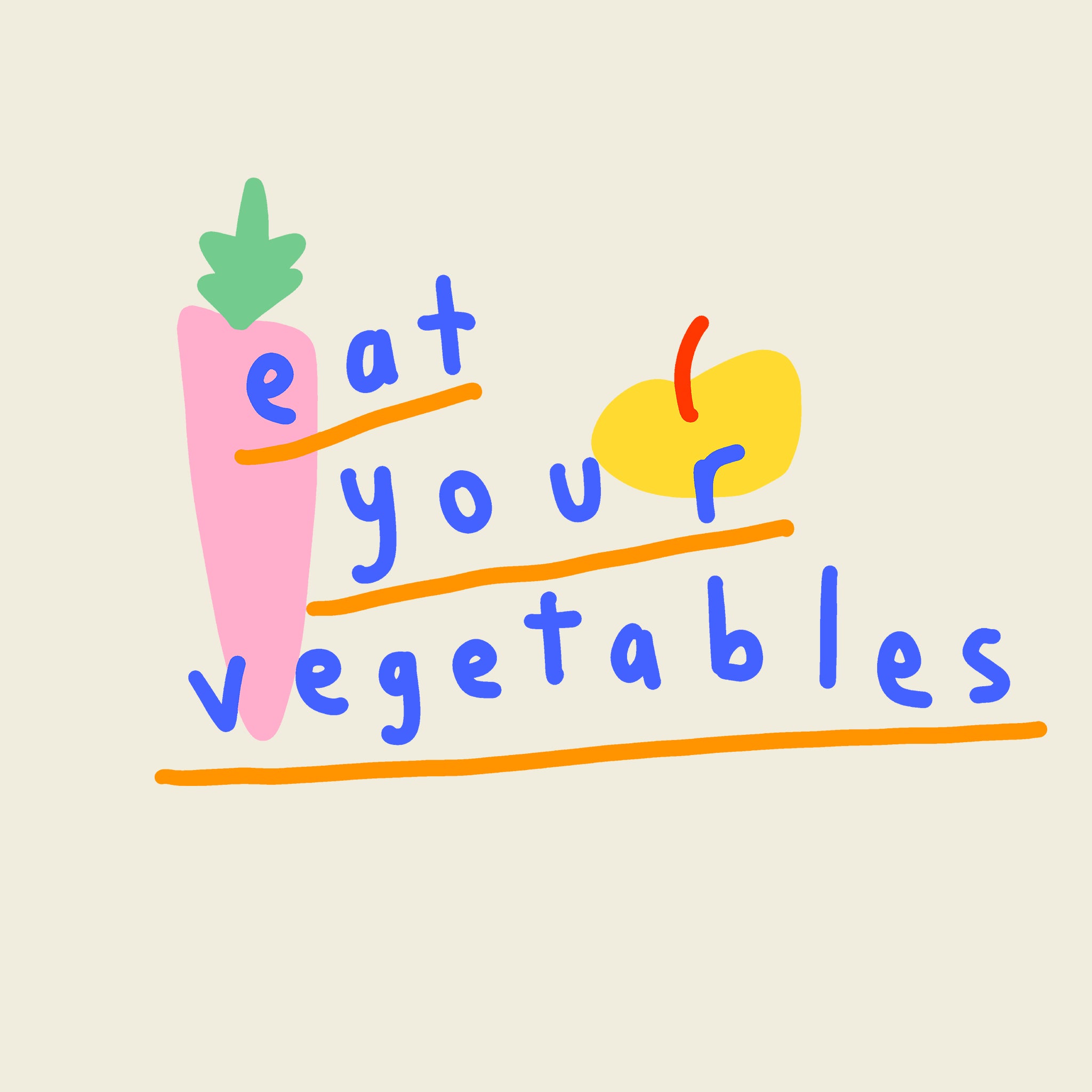 Eat Your Vegetables Bucket Hat