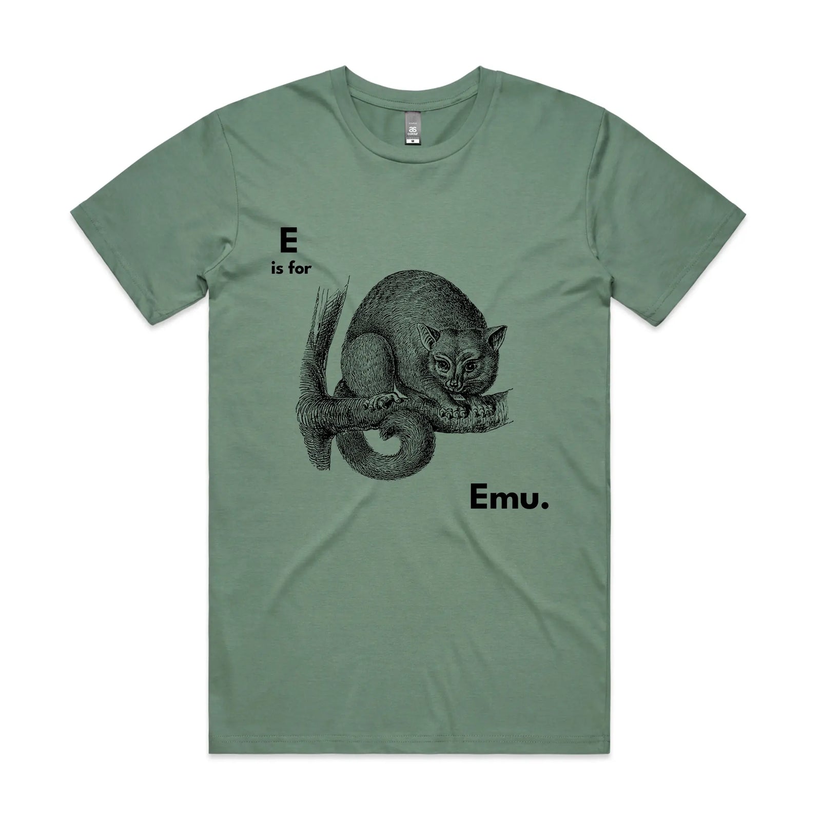 E Is For Emu Tee