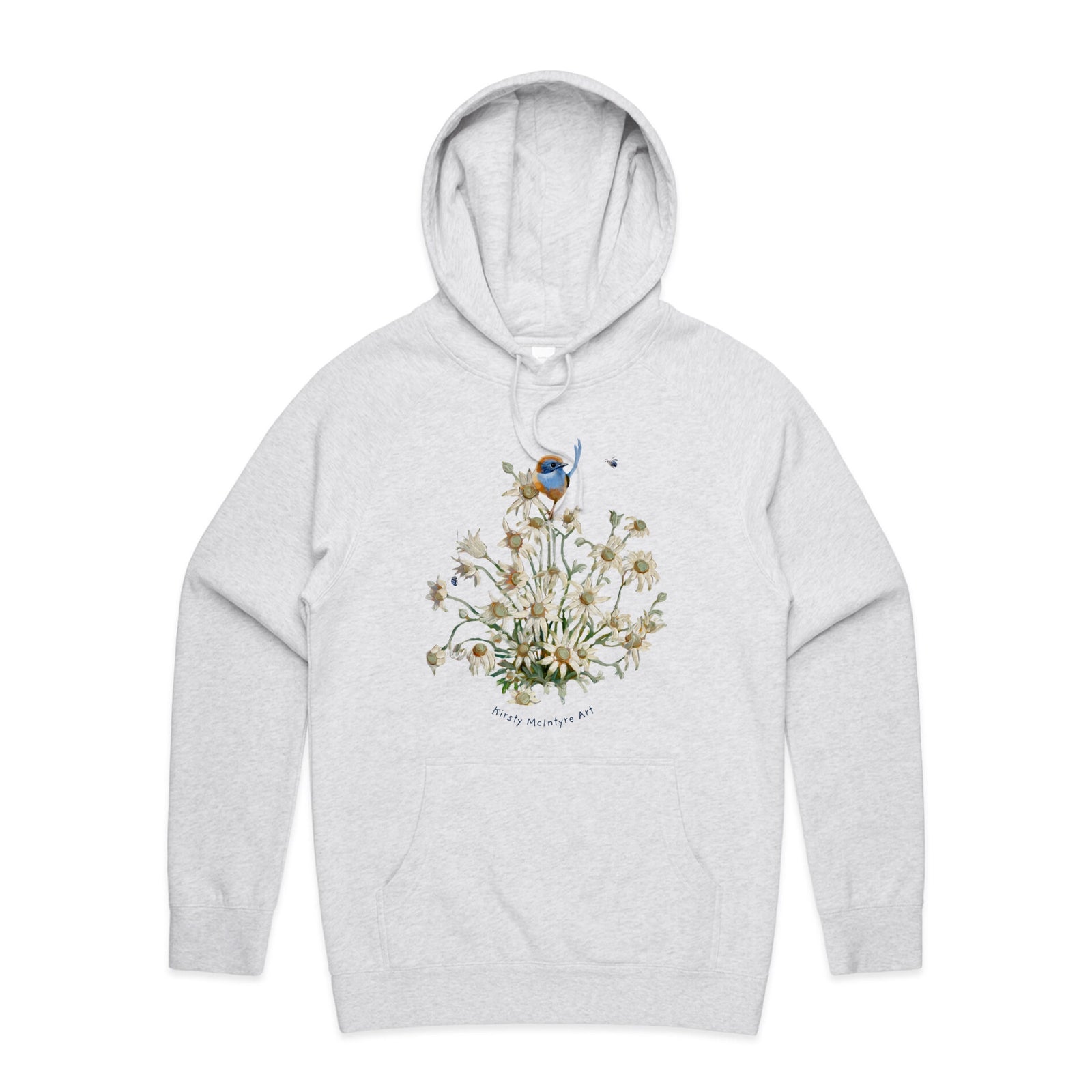 Emu Wren & Blossom Hoodie