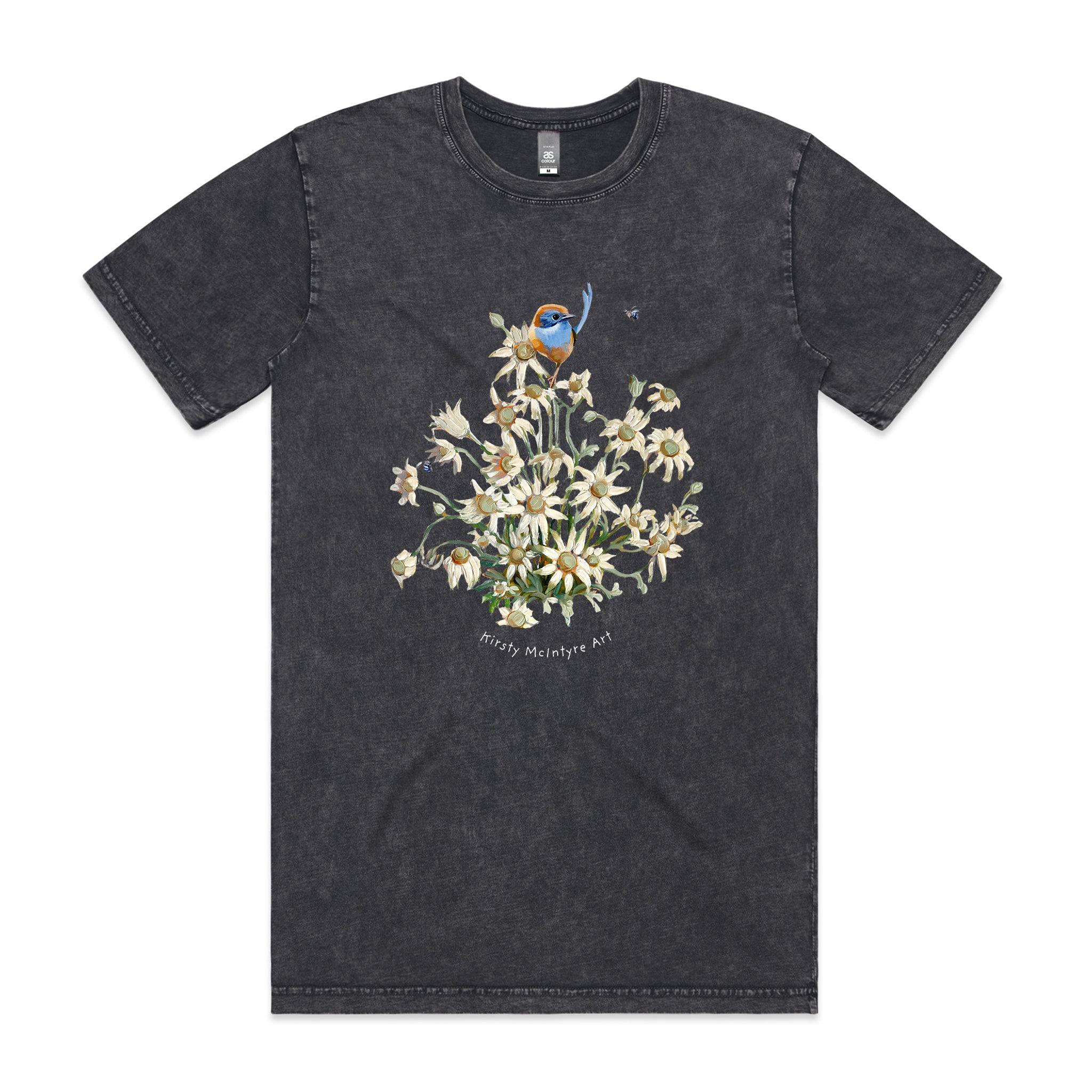 Emu Wren & Flowers Tee