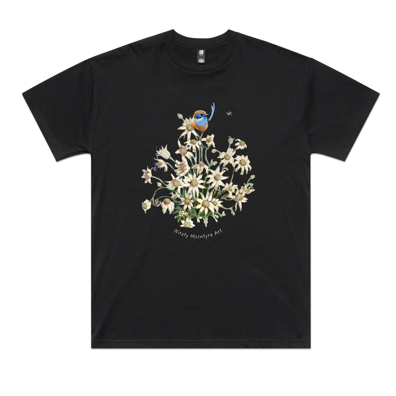 Emu Wren & Flowers Tee