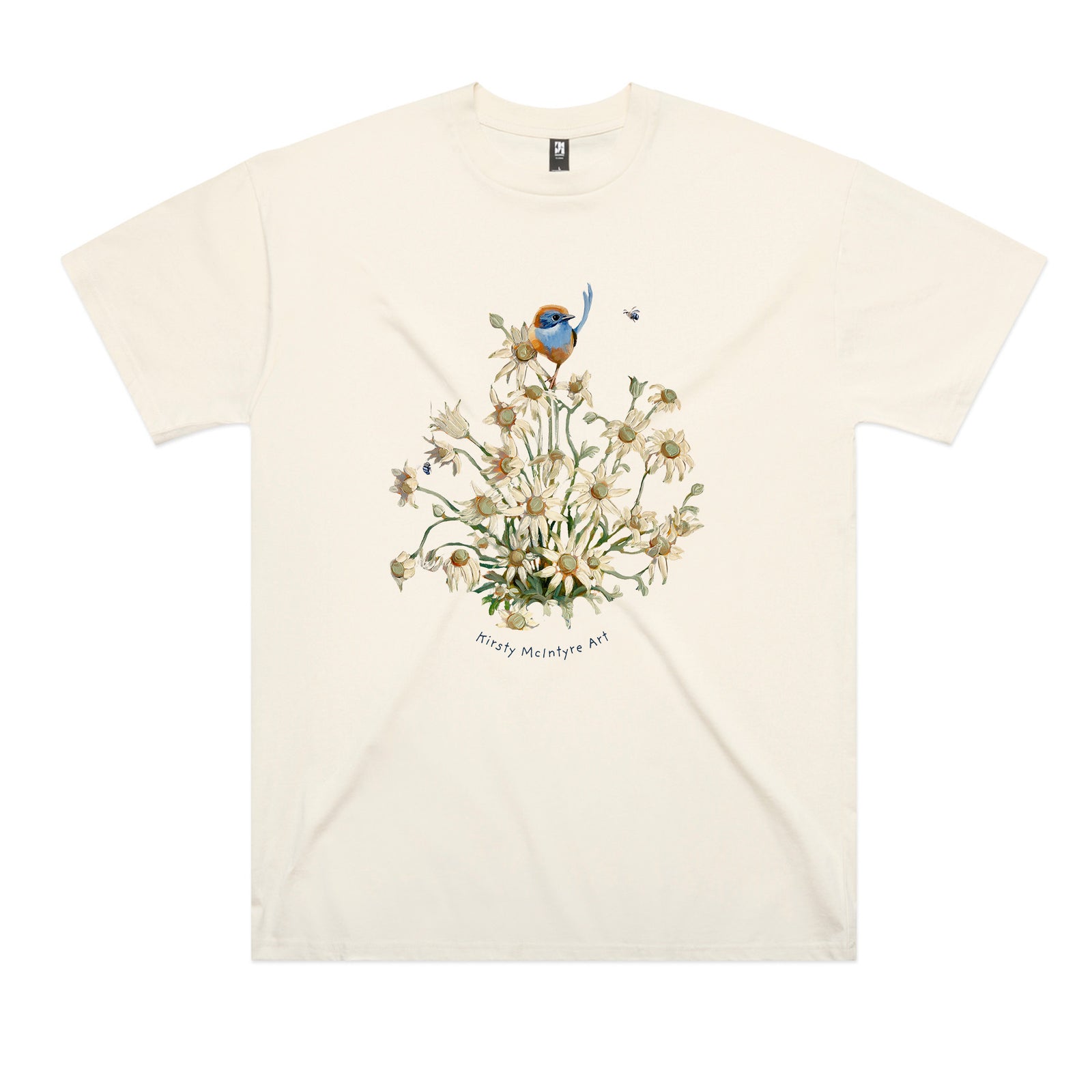Emu Wren & Flowers Tee