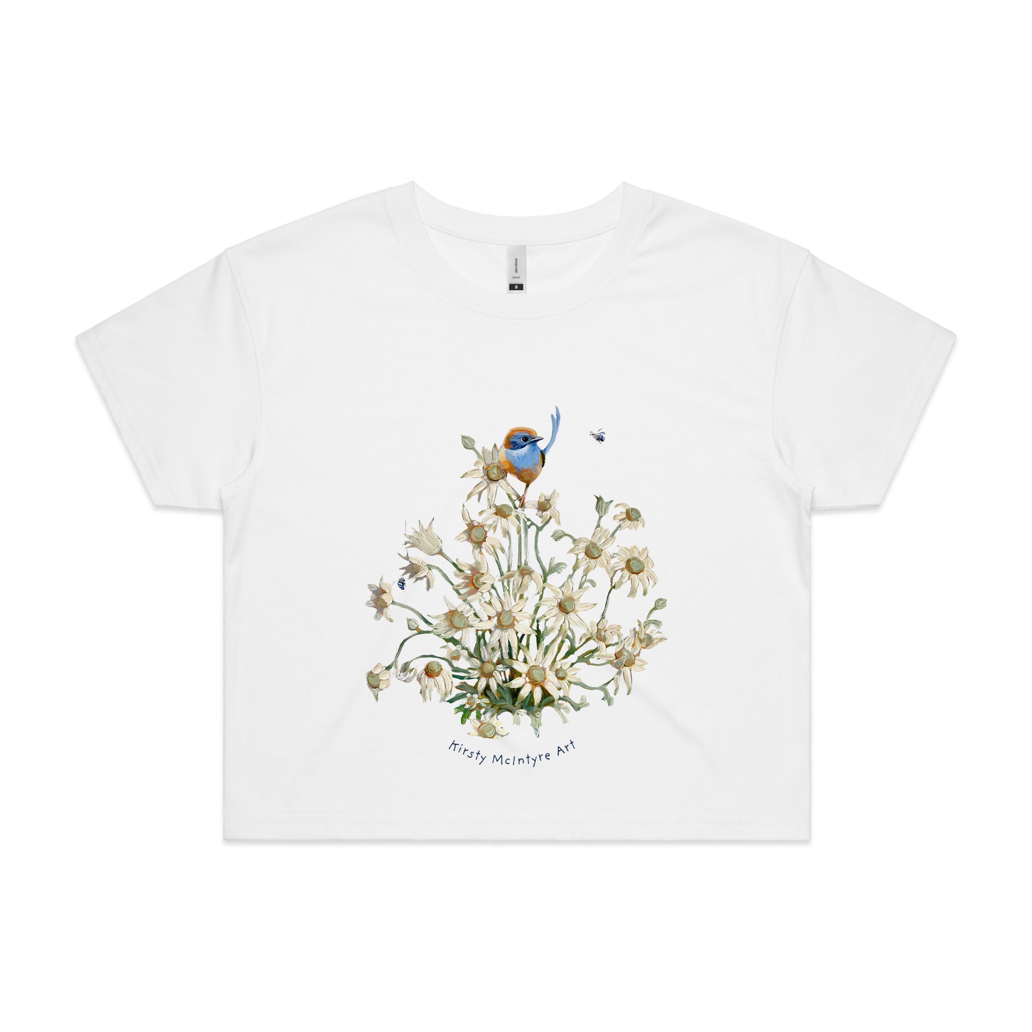 Emu Wren & Flowers Tee