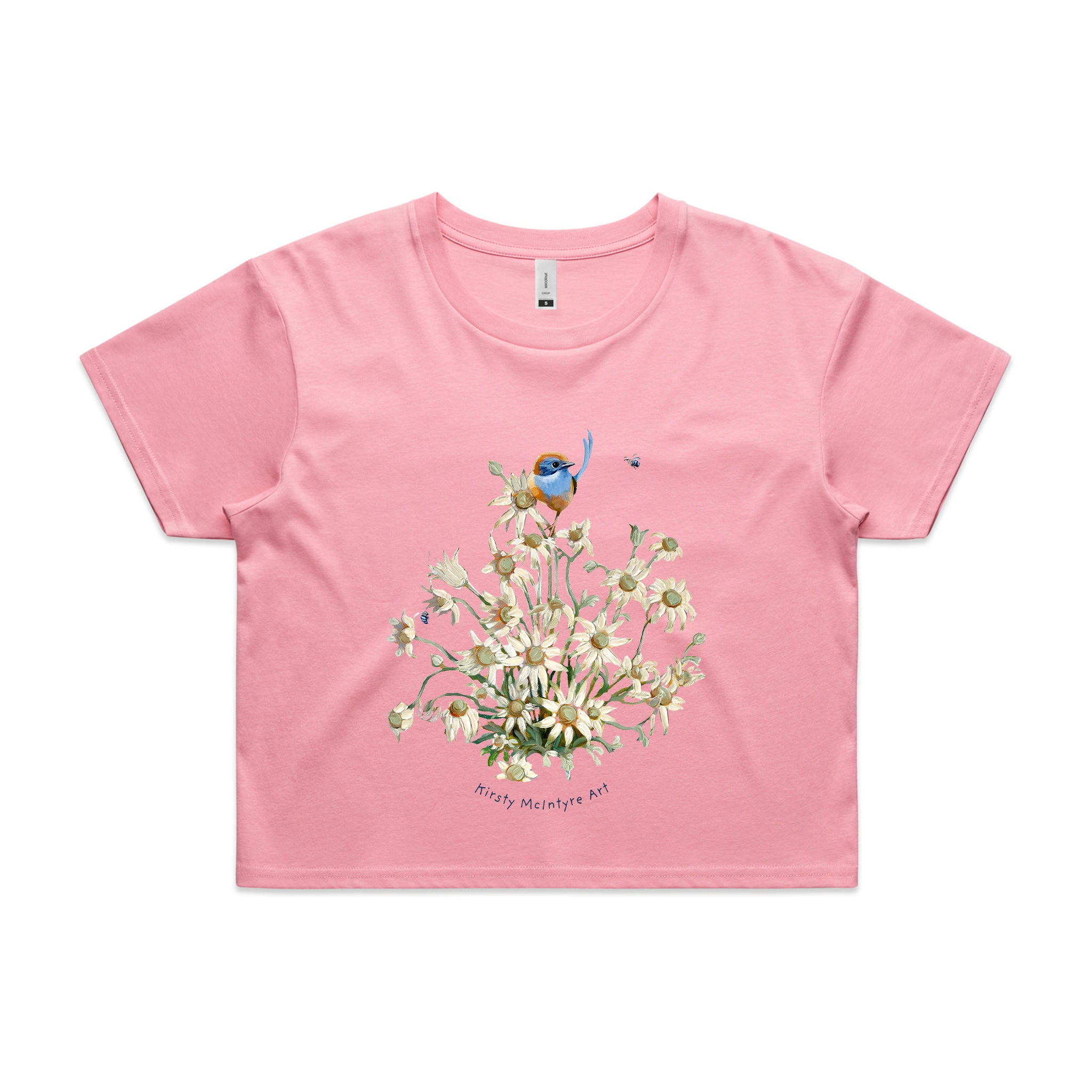 Emu Wren & Flowers Tee