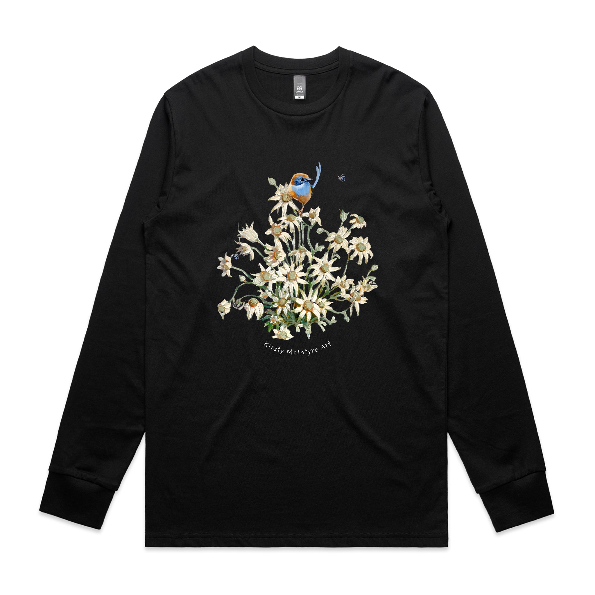 Emu Wren & Flowers Tee