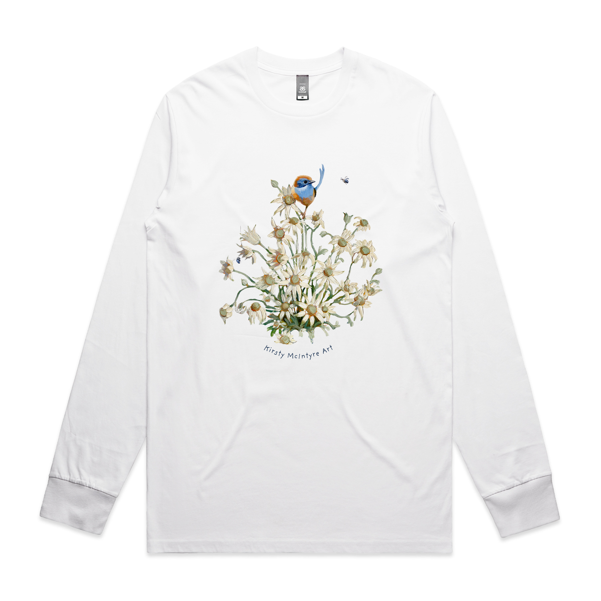 Emu Wren & Flowers Tee