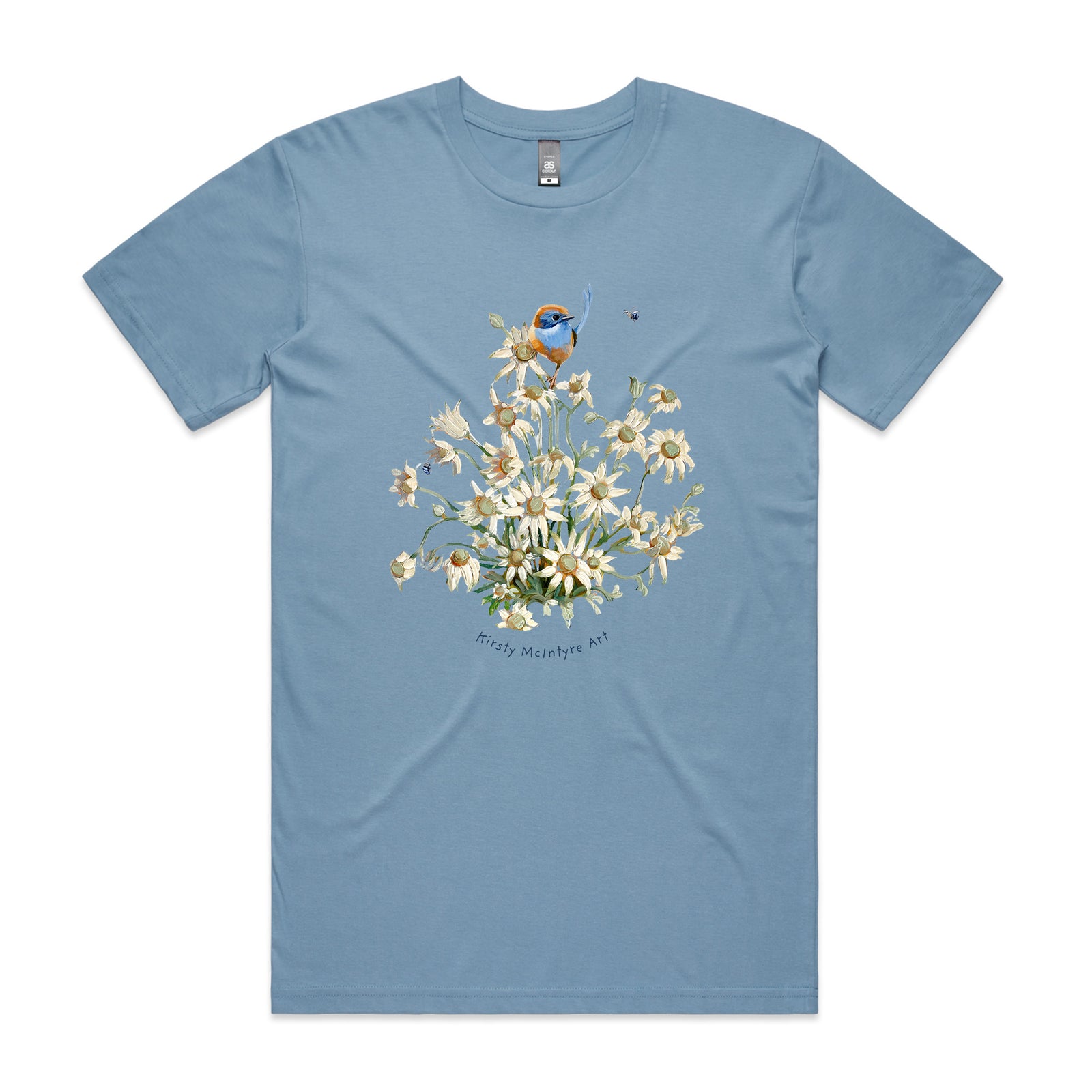 Emu Wren & Flowers Tee
