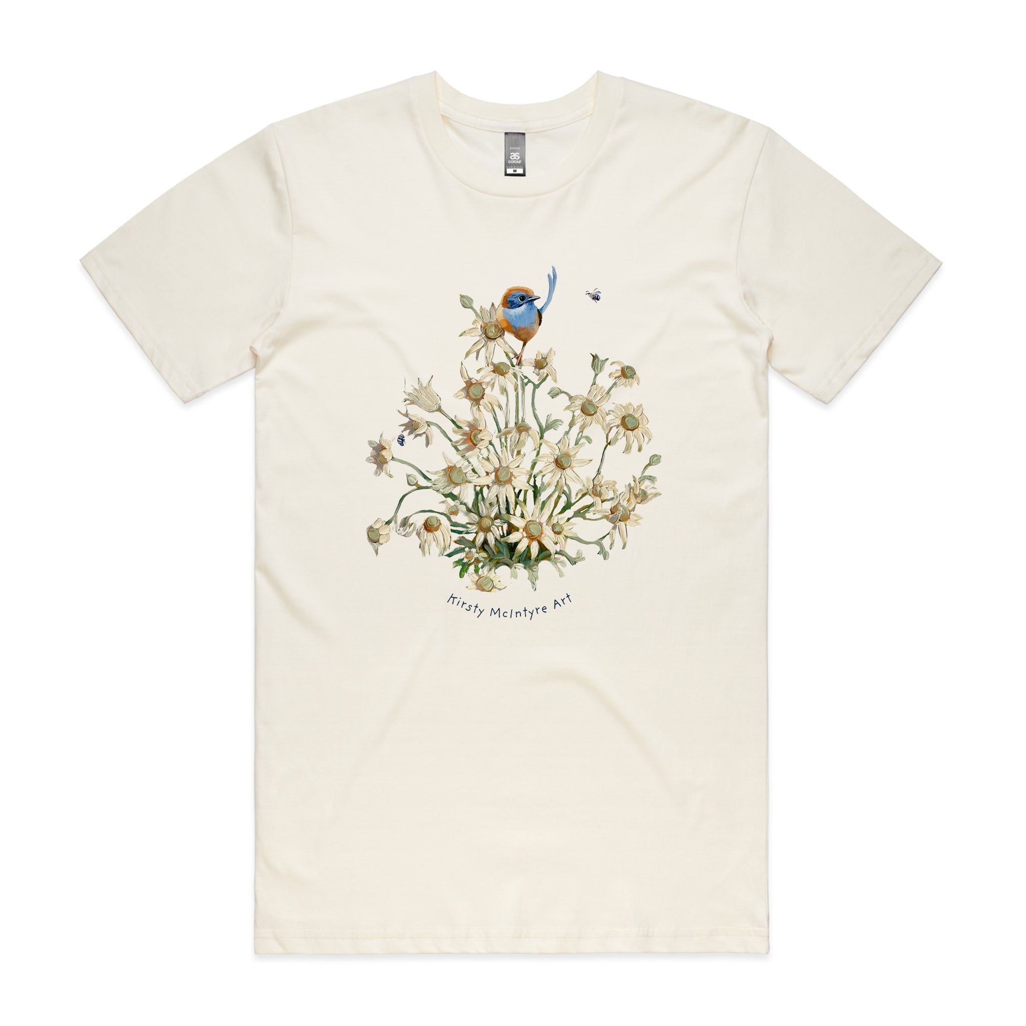 Emu Wren & Flowers Tee