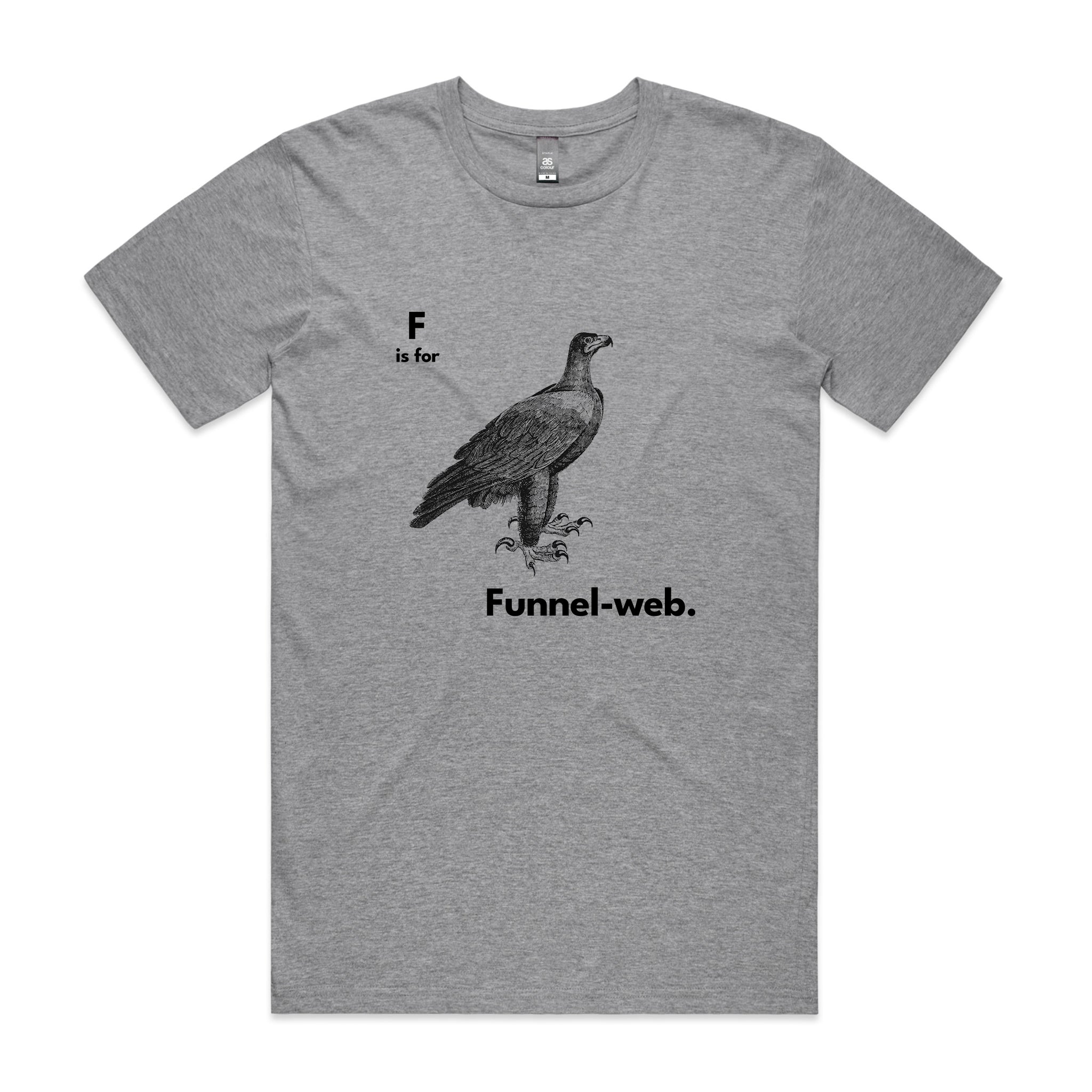 F Is For Funnel Web Tee