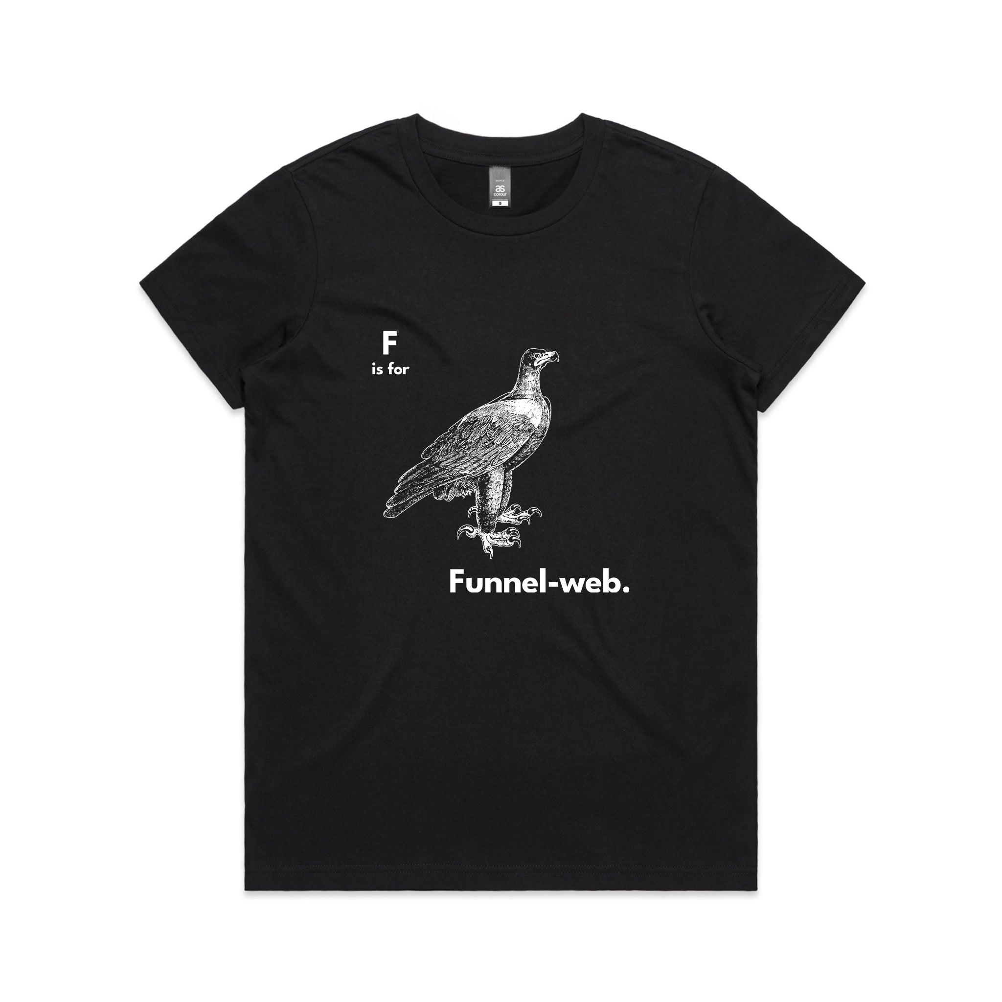 F Is For Funnel Web Tee